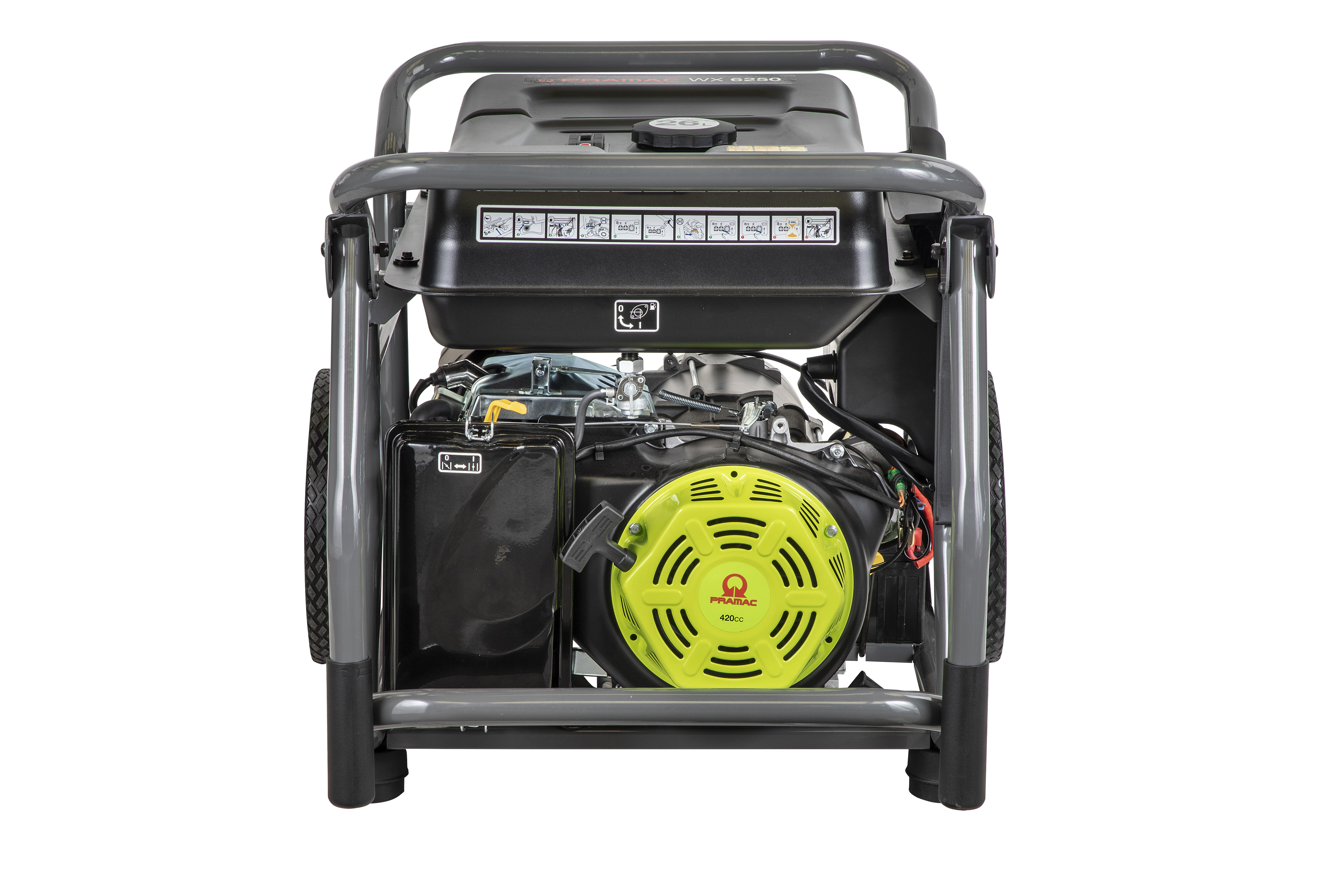 Gerador a gasolina 5500 W Pramac Powermate WX6250 - 10