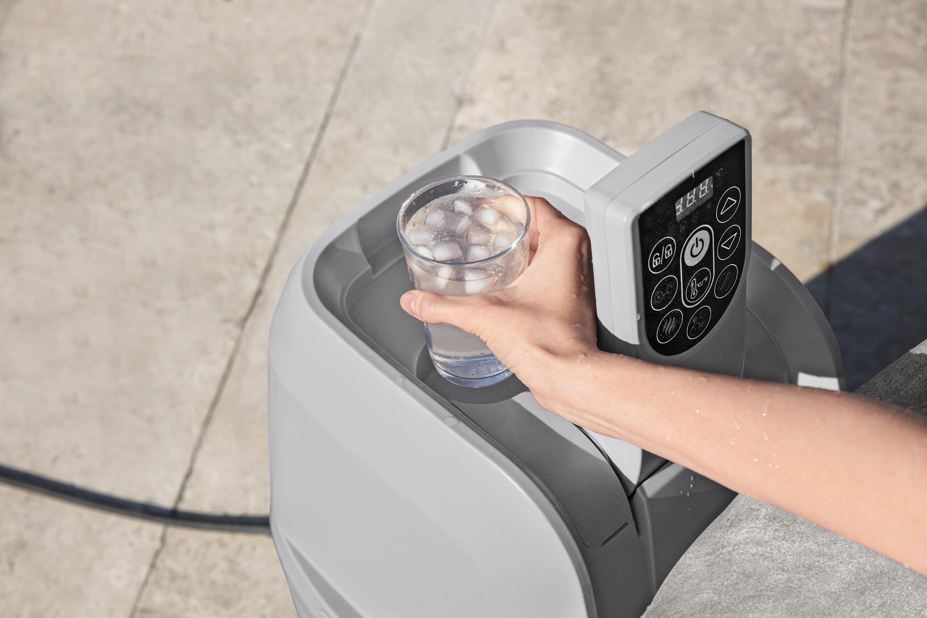 Spa de exterior hinchable Lay-Z Zurich de 180x66x180cm con 4 plazas
 - 14