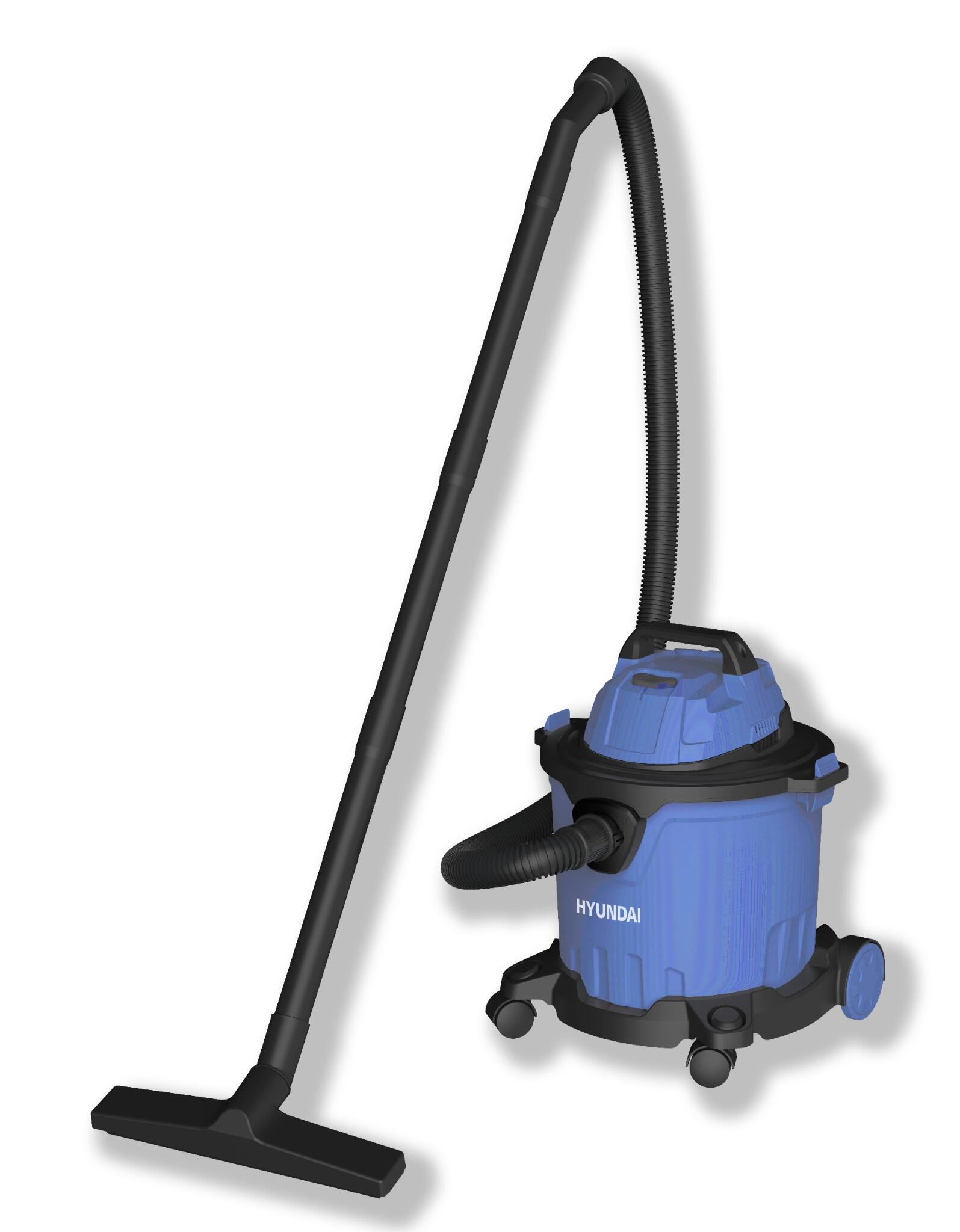 Aspiratore solidi e liquidi HYUNDAI 15L + accessori aspirazione 17 kPa 15 L 1200 W - 5