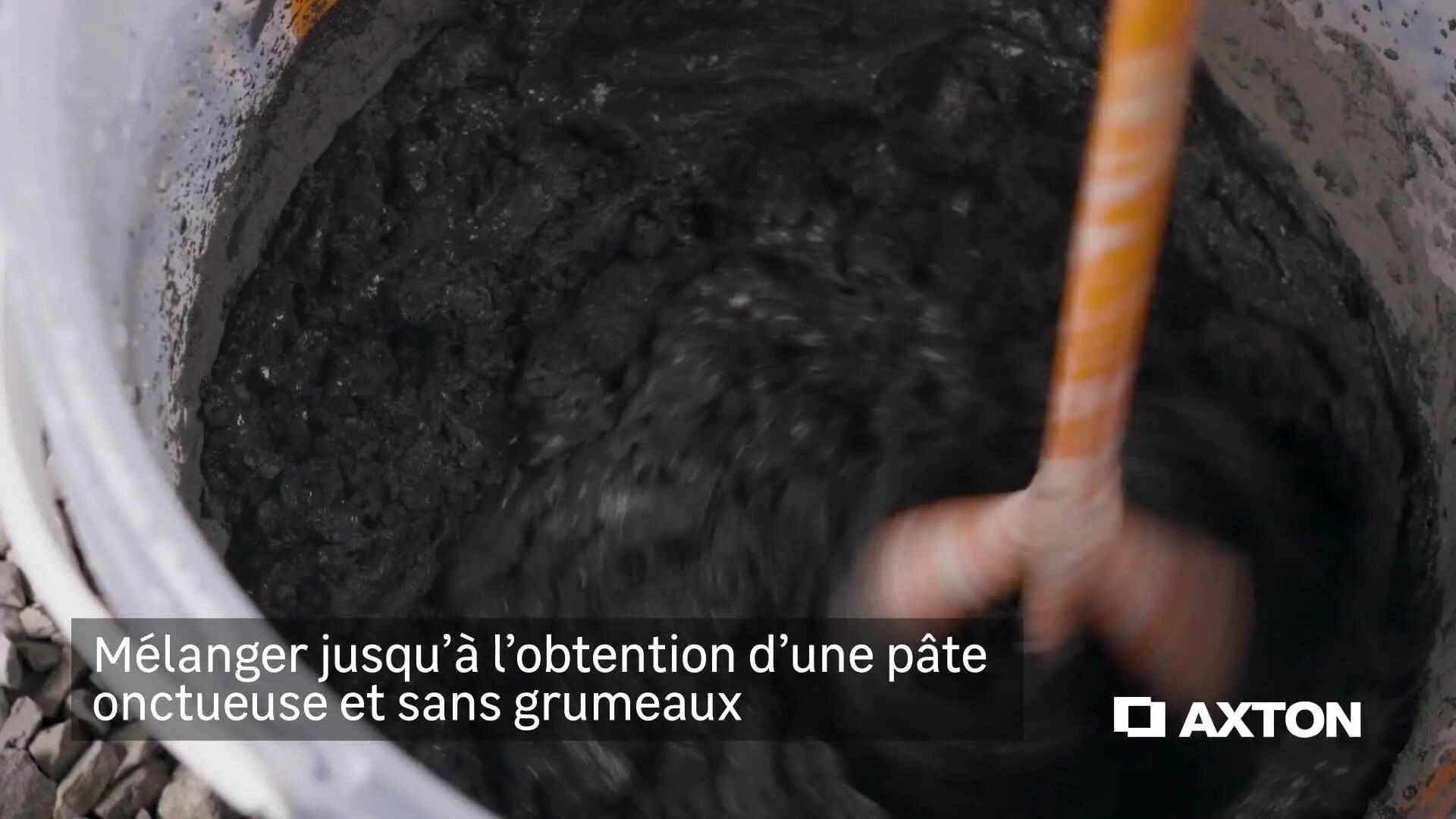 Joint tous types de carrelage et mosaïque gris foncé AXTON, 10 kg - 8