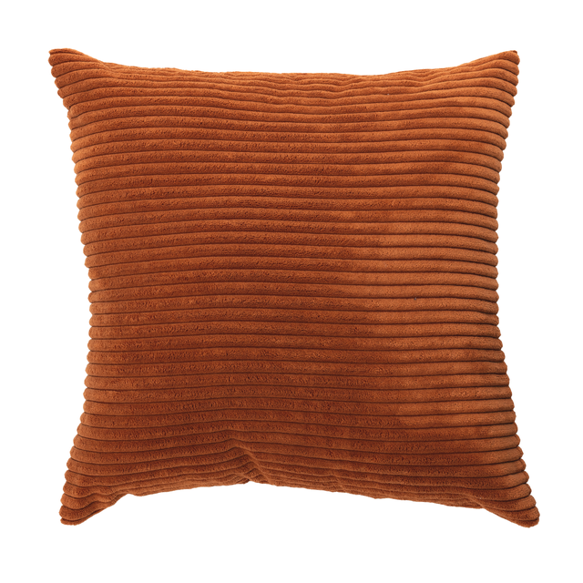 Housse de coussin Lena orange / cuivré, 45 x 45 cm