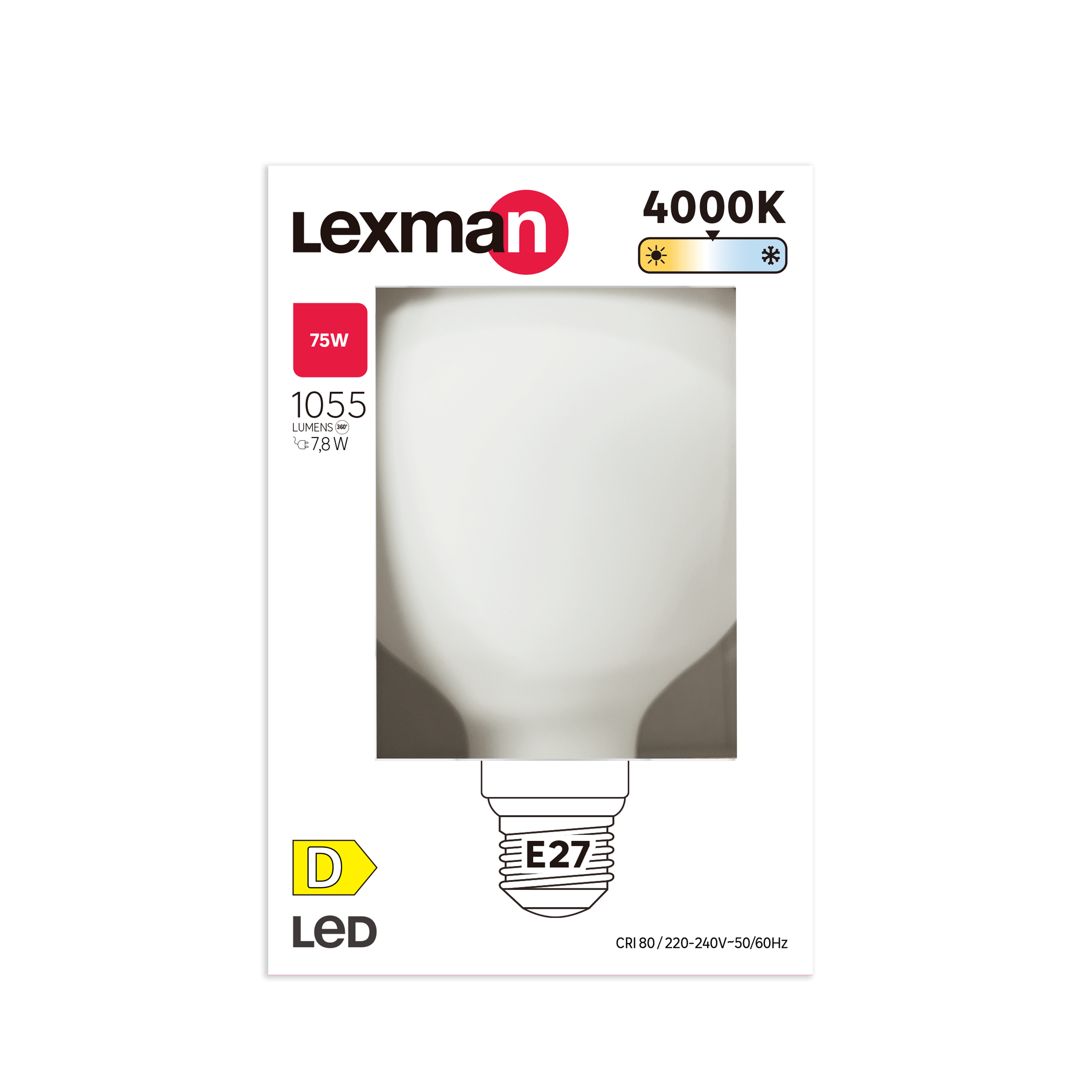 Lâmpada LED filamento G95 E27 1055 lm 4000 k Milky - 7