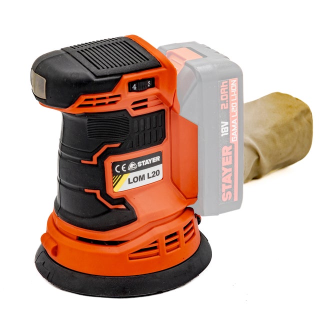 LIJADORA EXCENTRICA 18V STAYER LOM L20 