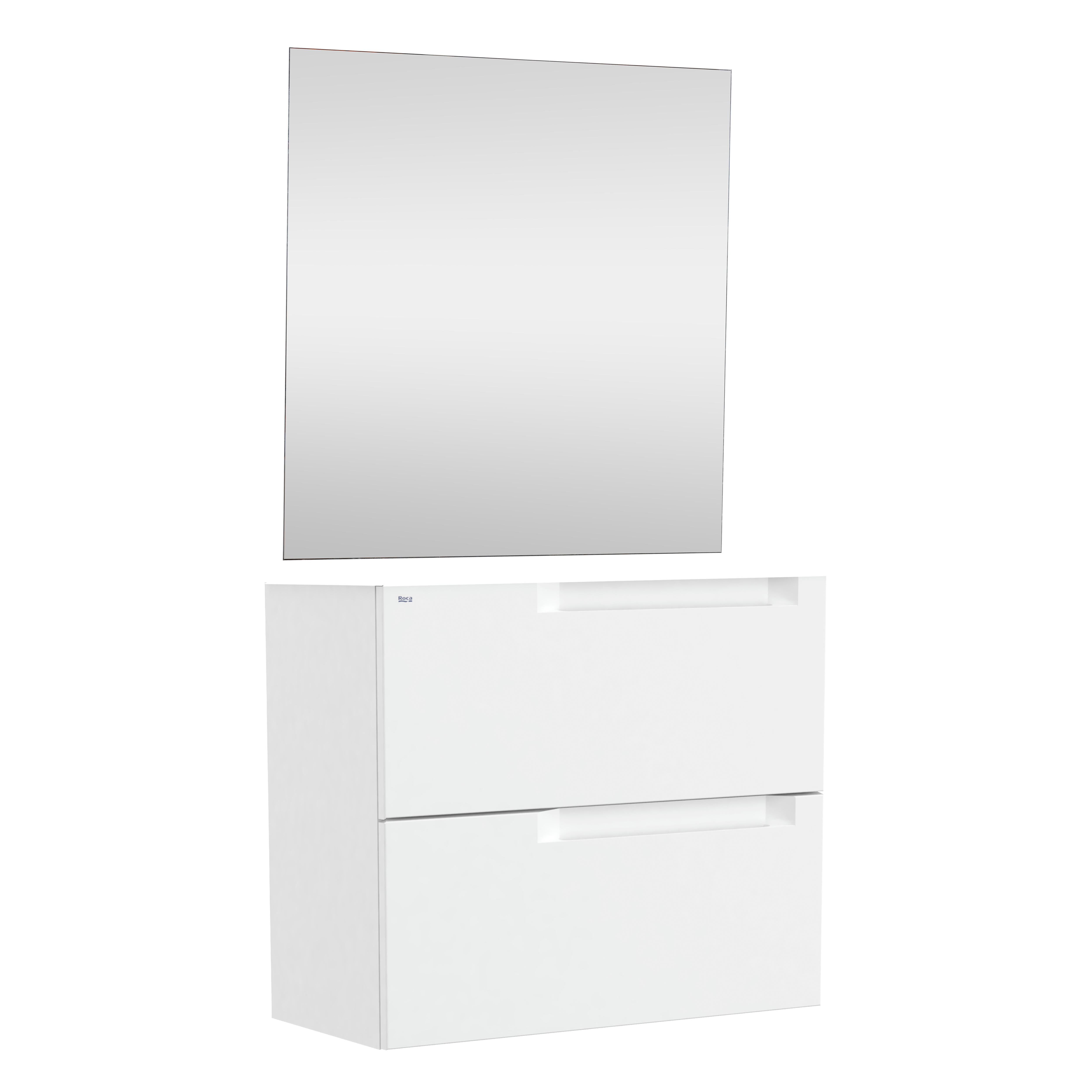 MUEBLE DE BAÑO CON LAVABO ROCA BORNEO BLANCO 60.5X46CM - 3