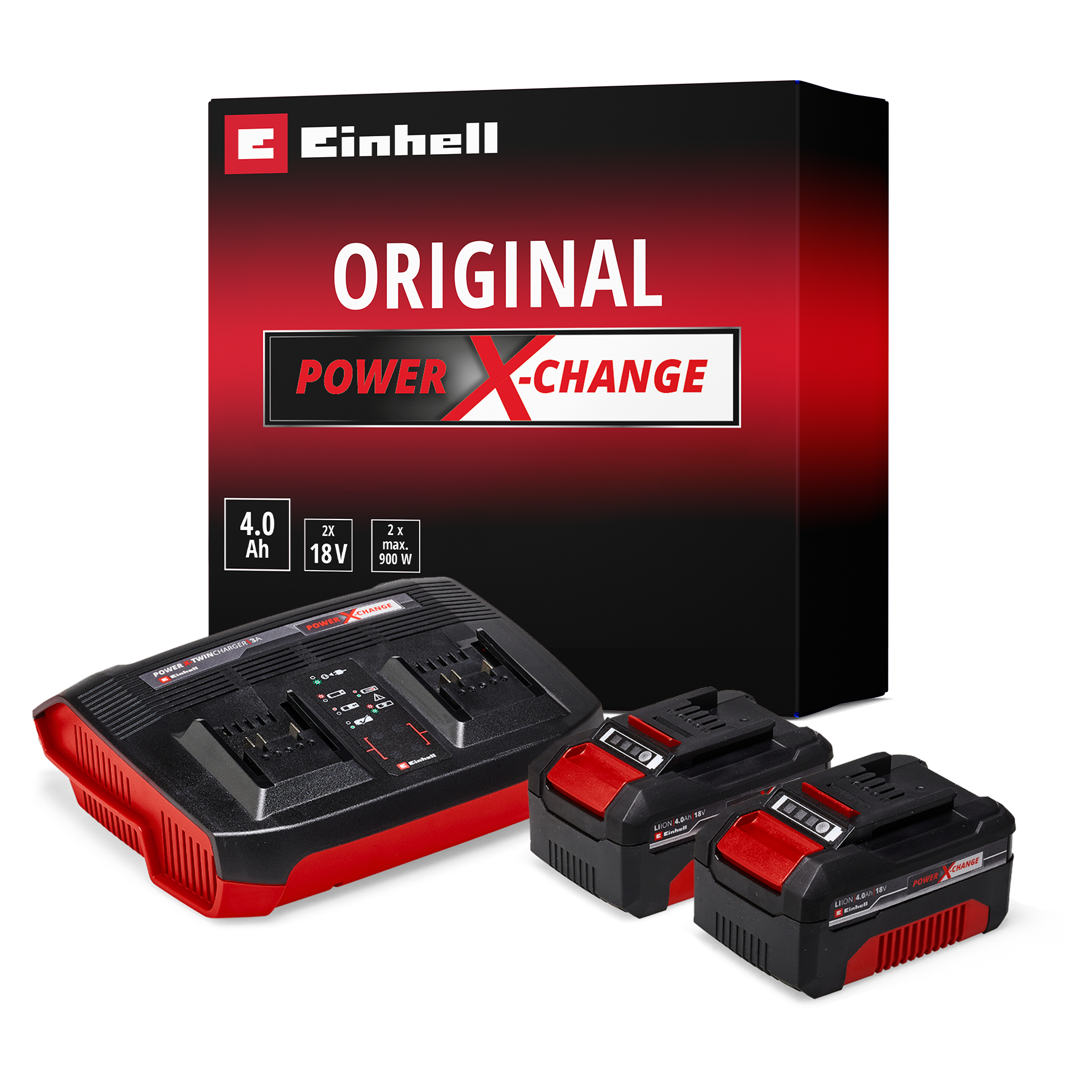 Cargador y batería einhell