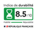 Indice de durabilité : 8.5 sur 10
