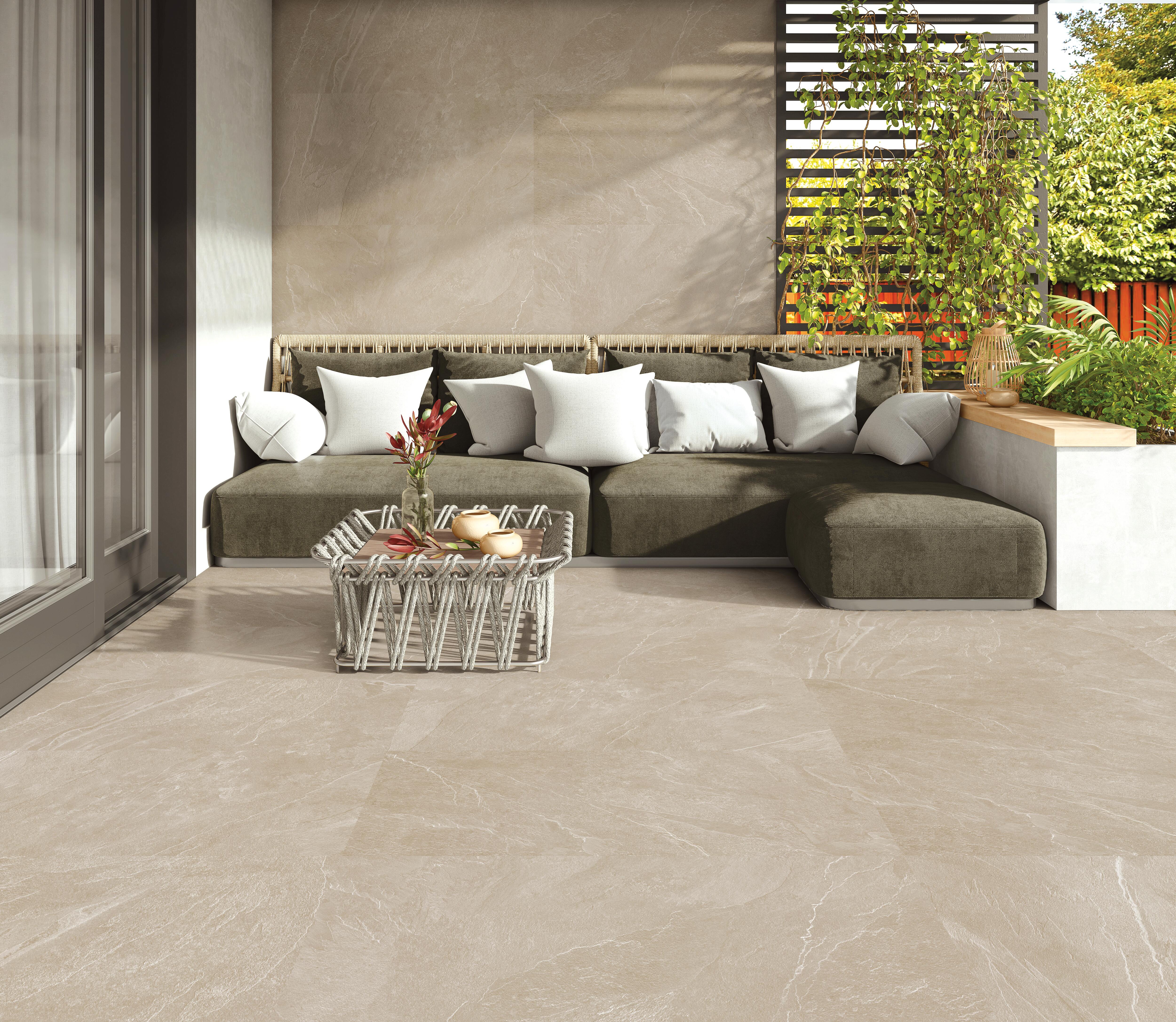 BALDOSA EXTERIOR PORCELÁNICO 60X120CM MONTANA SAND - 2