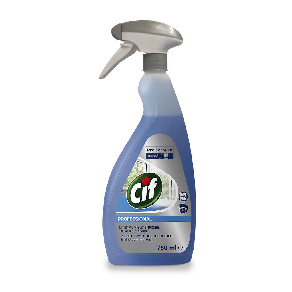 Spray limpa vidro pro formula 750 ml CIF - 3