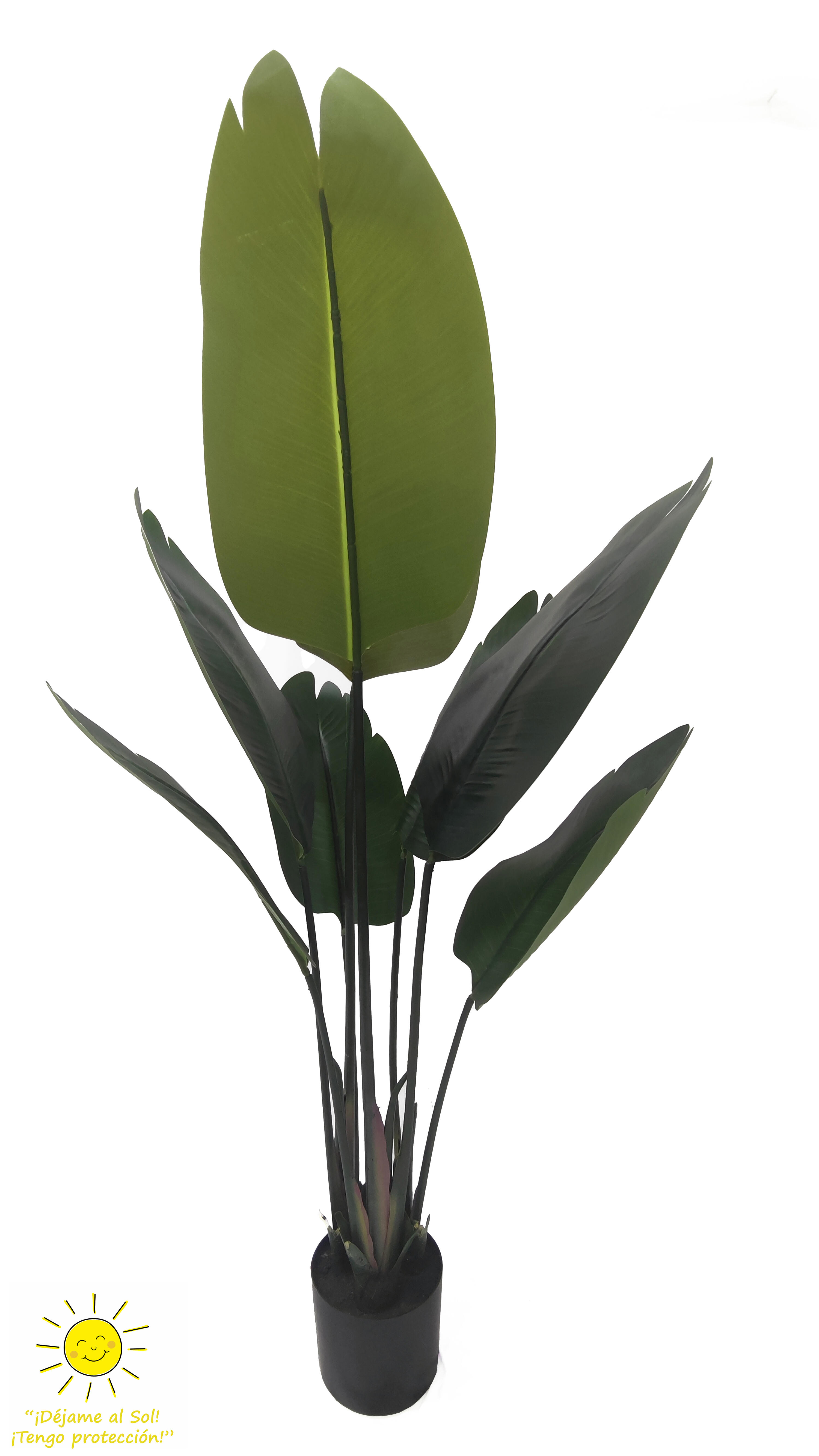 Sinder  Planta Artificial En Maceta De Plástico De 120X70cm , Leroy Merlin