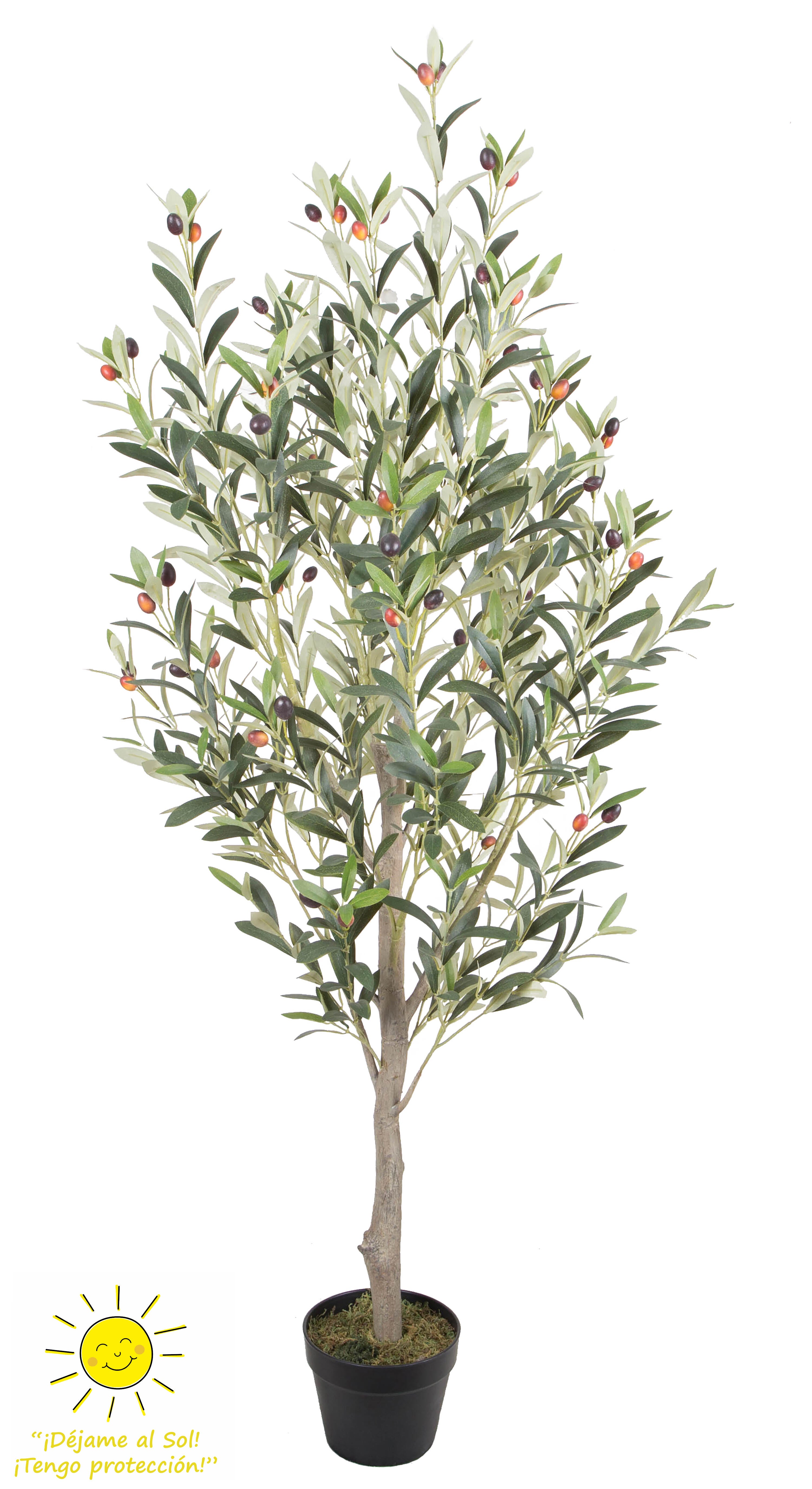 Sinder  Planta Artificial En Maceta Árbol Olivo De 150X60cm , Leroy Merlin