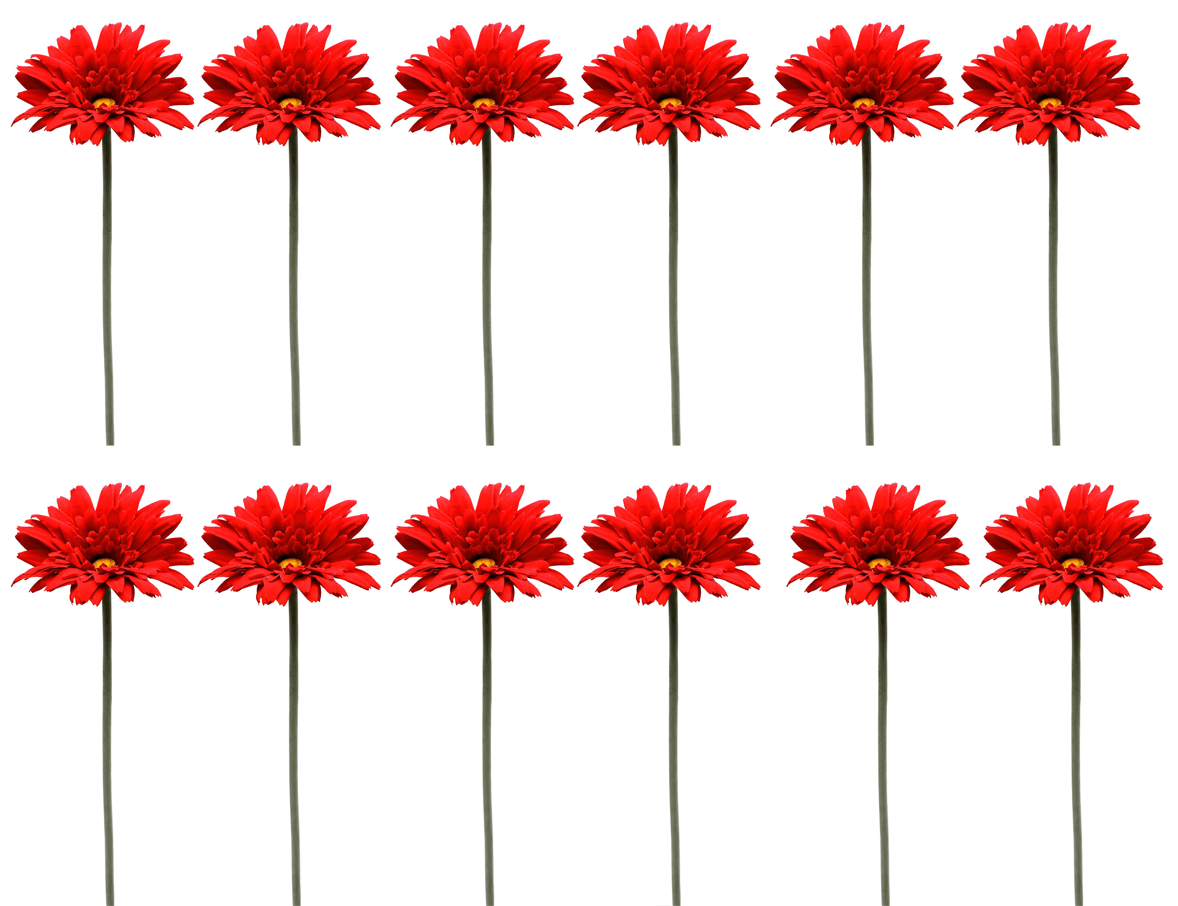 Planta artificial sin maceta gerbera de 68 cm de altura