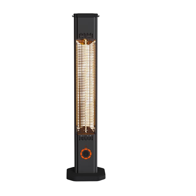 CALEFACTOR DE SUELO/PARED PORTATIL CUARZO 2000W