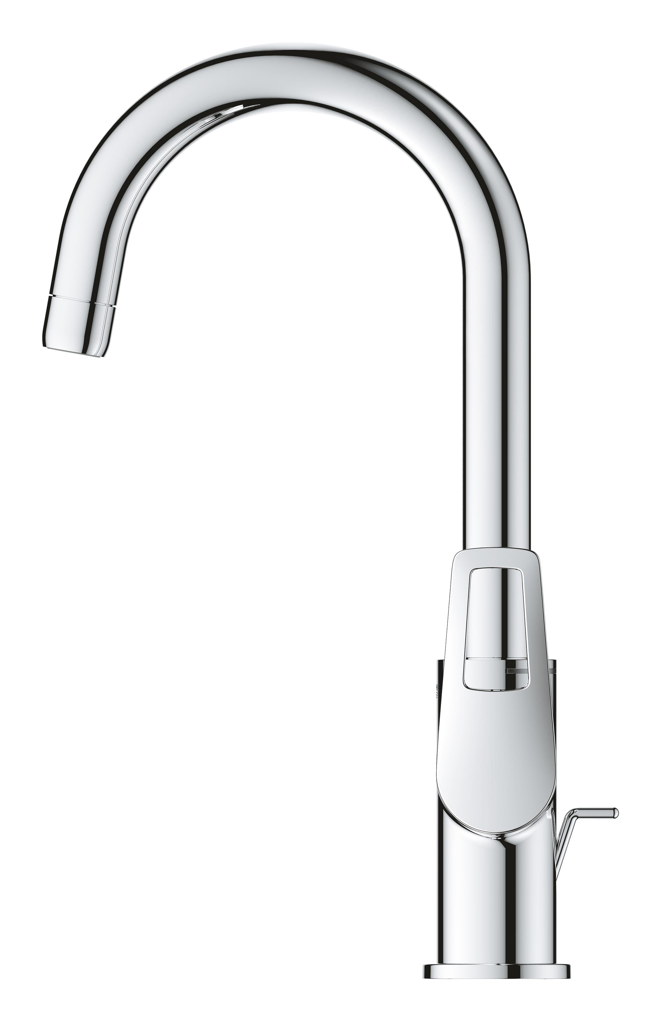 Mitigeur de lavabo bec pivotant 360° chrome, Start Loop, GROHE - 2