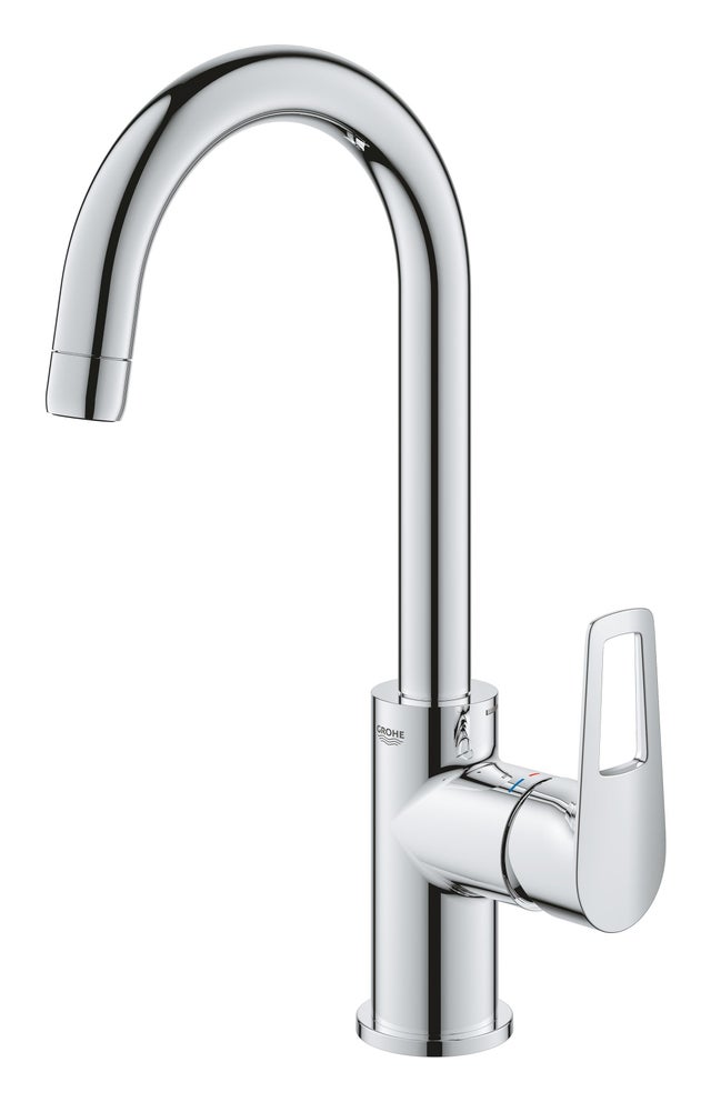 Mitigeur de lavabo chrome, bec mobile, Loop QuickFix, GROHE