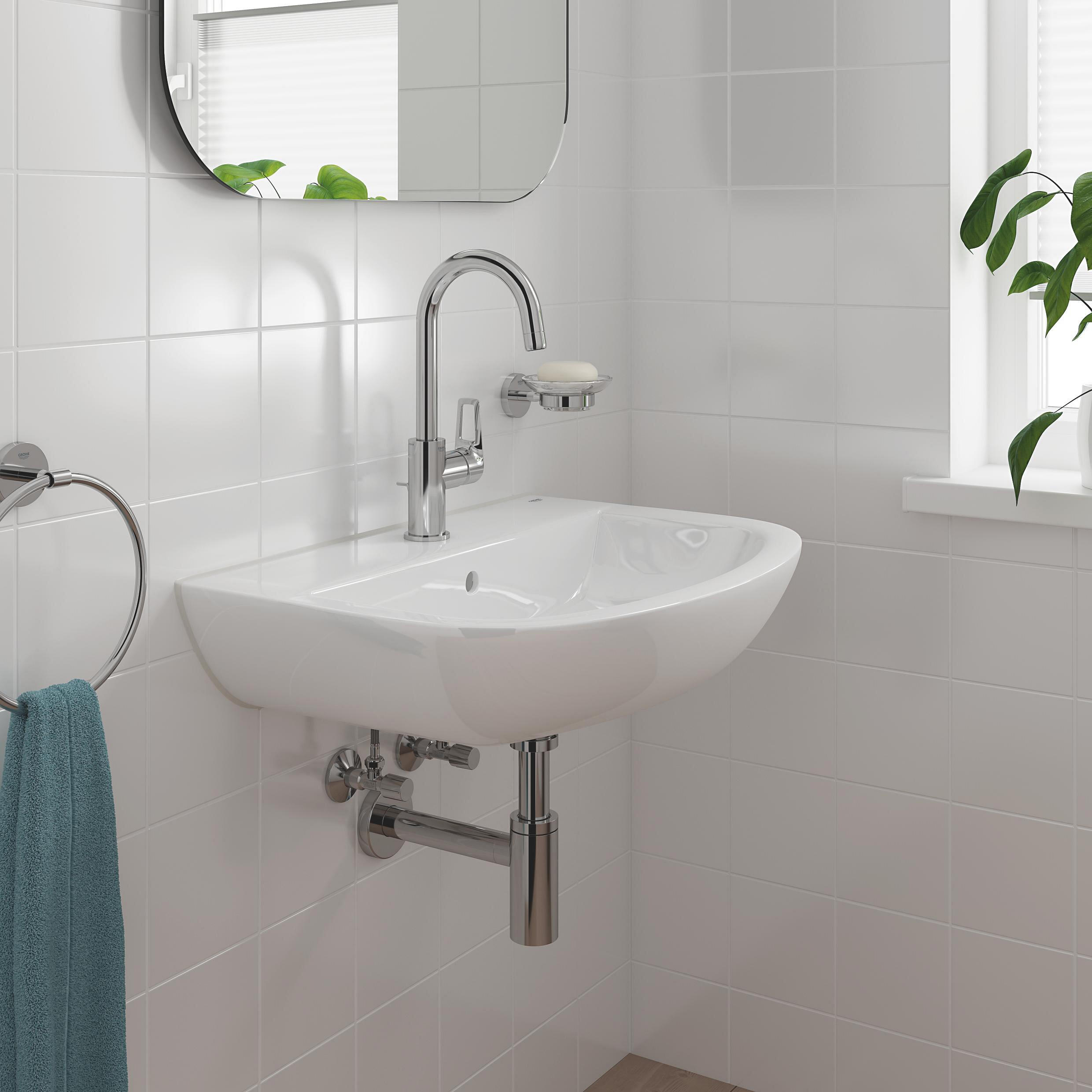 Mitigeur de lavabo bec pivotant 360° chrome, Start Loop, GROHE - 5