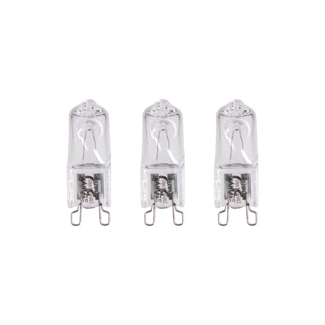 Lot De 10 Ampoules Halogènes G9 33W 230V – Blanc Chaud Dimmable, 2700K