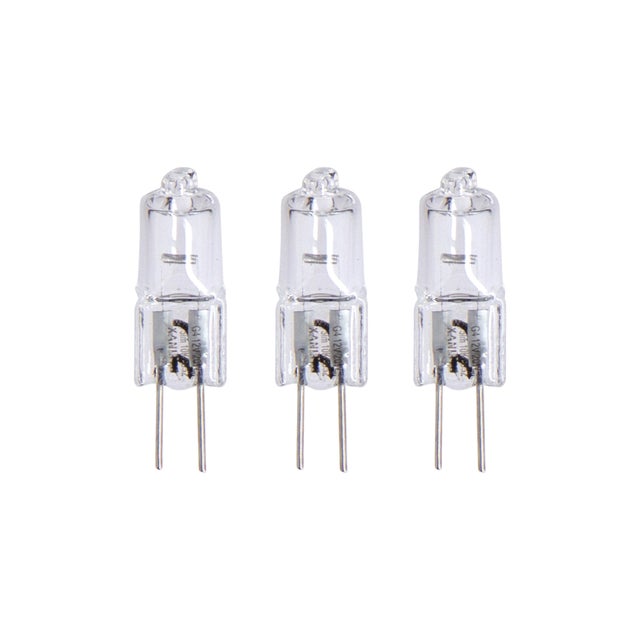 3 ampoules halogène, capsule G4, 375lm, blanc chaud, dimmables, XANLITE