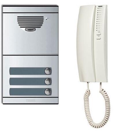 KIT PORTERO AUDIO 5 HILOS 3 VIVIENDAS TEGUI - 2