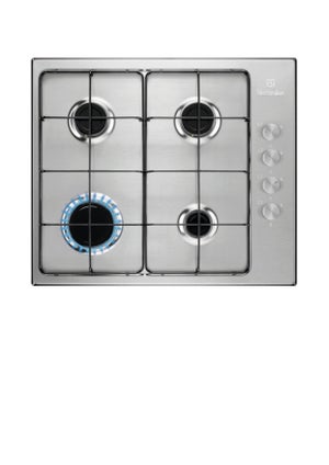 Kit 2 Griglie Per Piano Cottura A Gas Rex, Electrolux, Aeg, Zanussi, Zoppas - 447x230 Mm, Nero Lucido