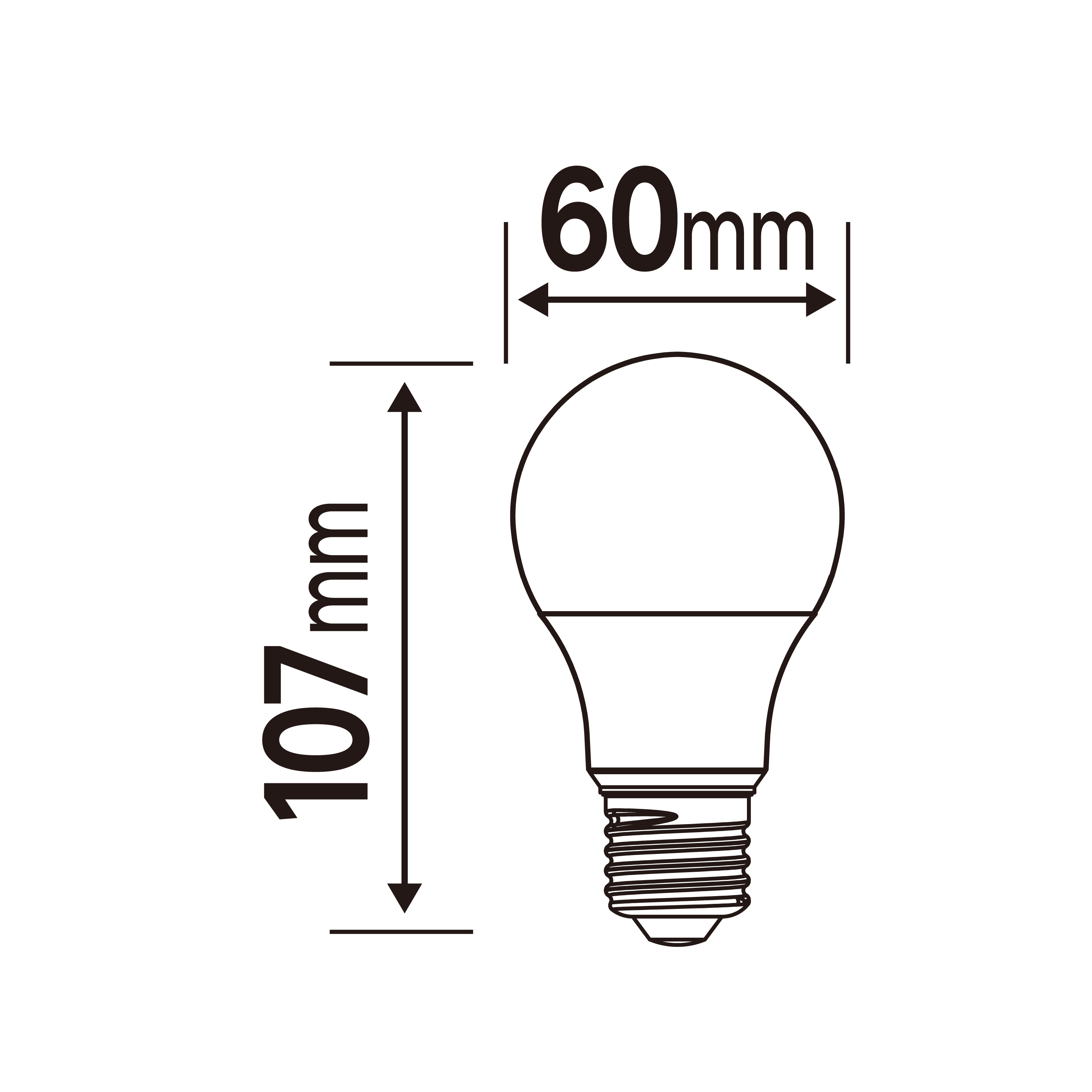 Ampoule led,  E27, 470lm = 40W, blanc neutre - 2