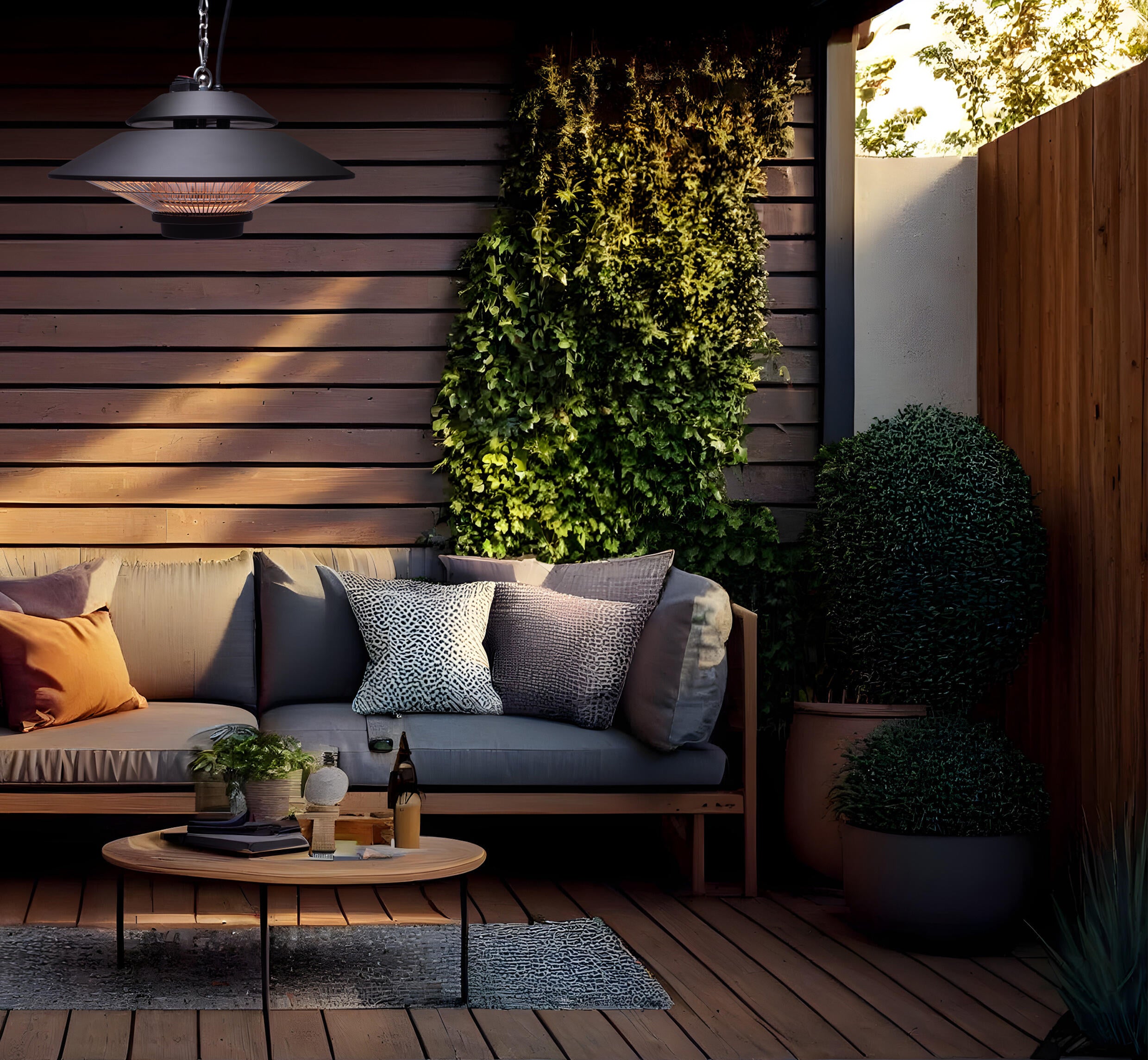 CALEFACTOR DE TECHO HALÓGENO 1500W IP44 - 3