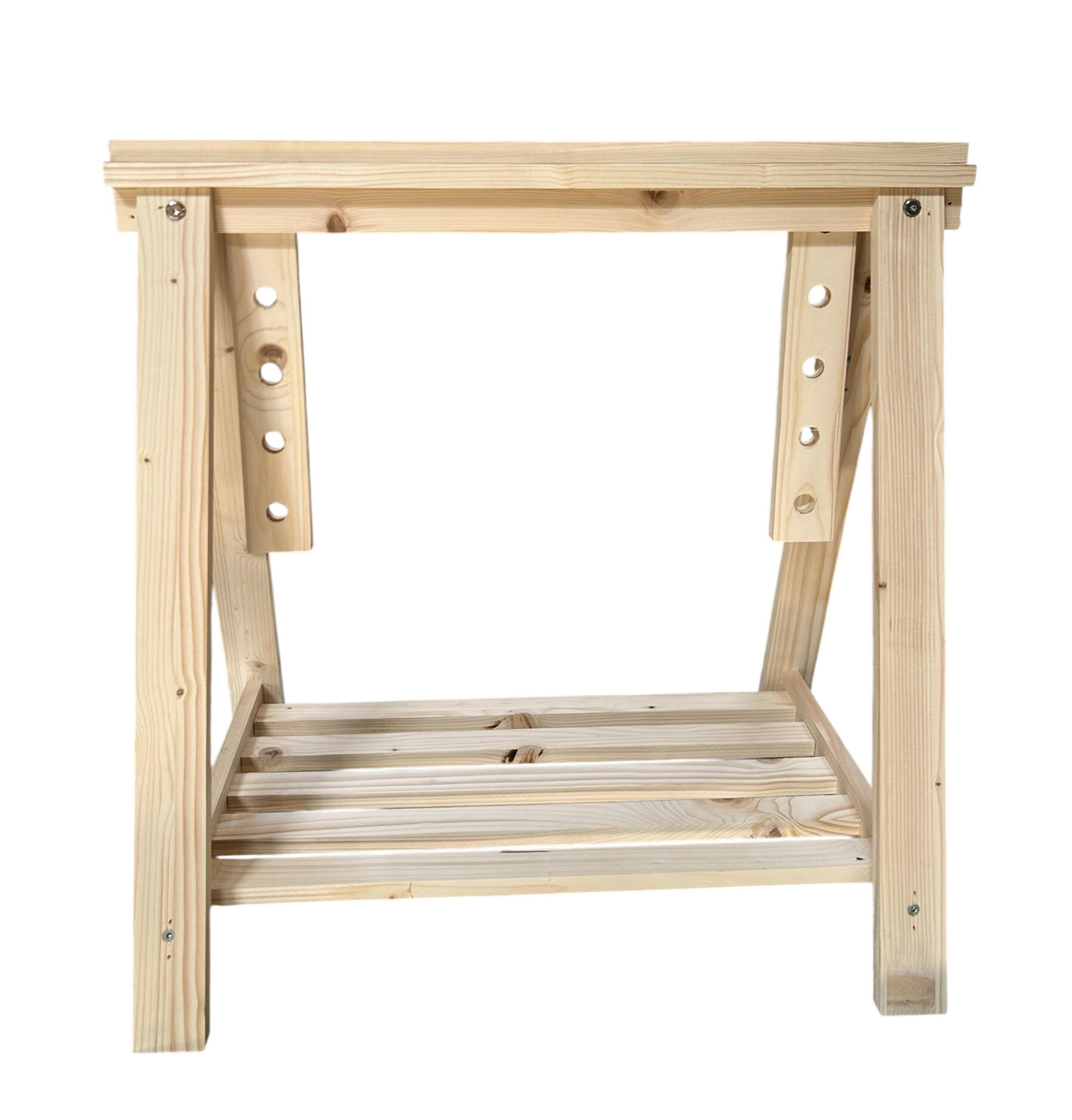 Cavalletto abete ARCHITETTO L 70 x P 45 x H 70 cm legno naturale - 2