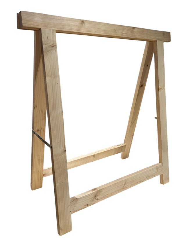 Cavalletto abete PLUS L 73.5 x P 73.5 x H 75.5 cm legno naturale