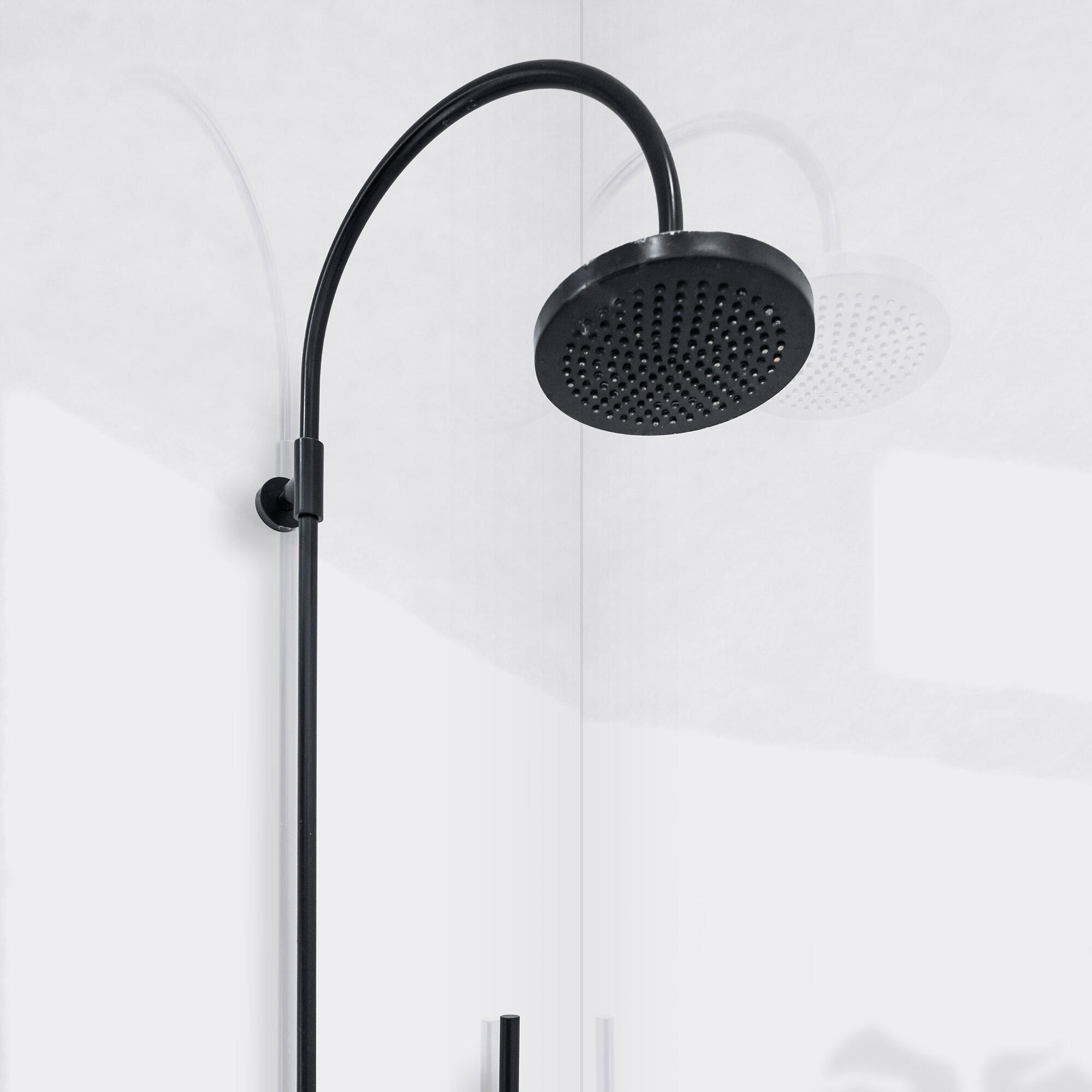 Revestimiento de pared decorativo efecto mármol de pvc serie dumawall xl gloss white color blanco de 260x90cm