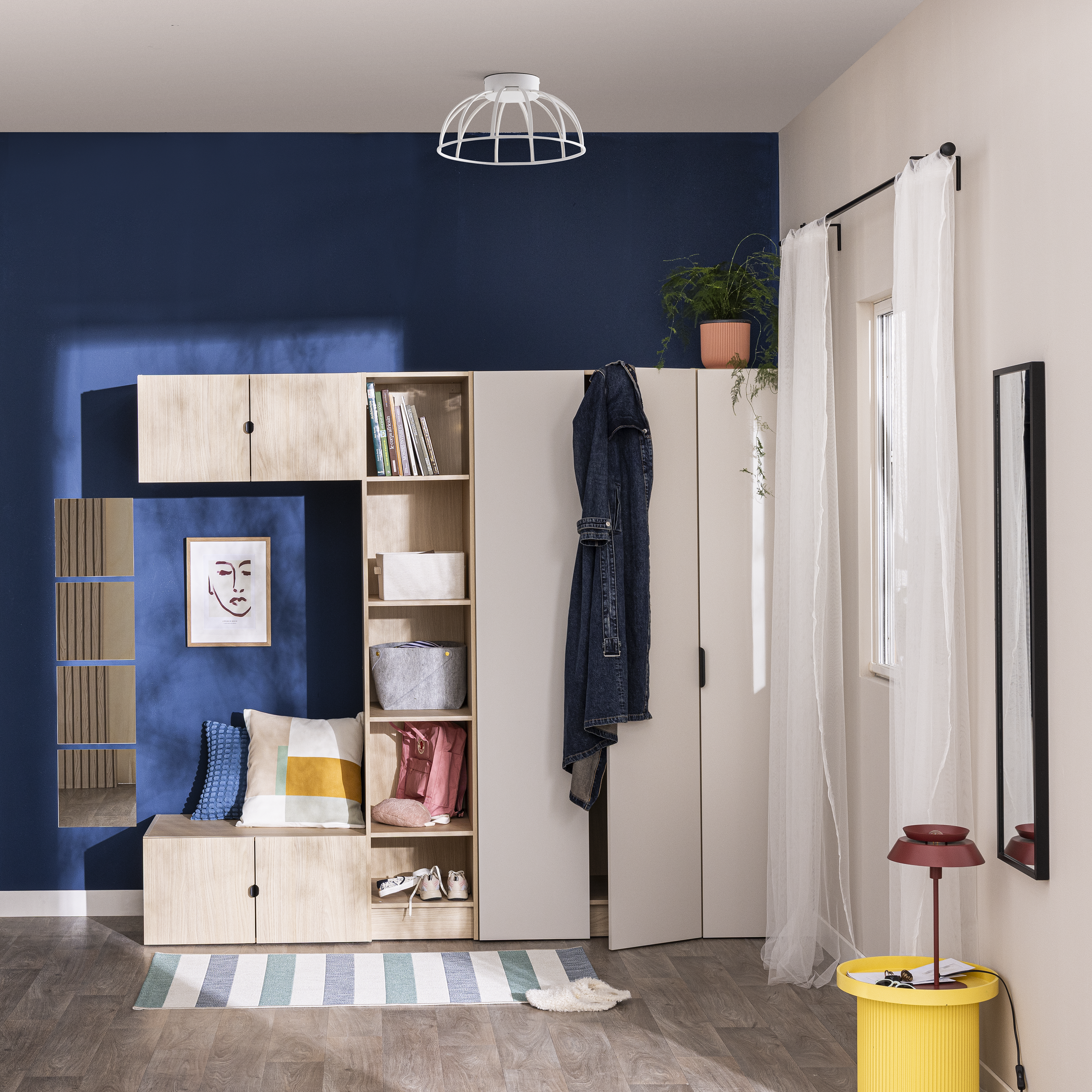 Módulo 38,4x80x54 cm carvalho Spaceo Evo'M - 6