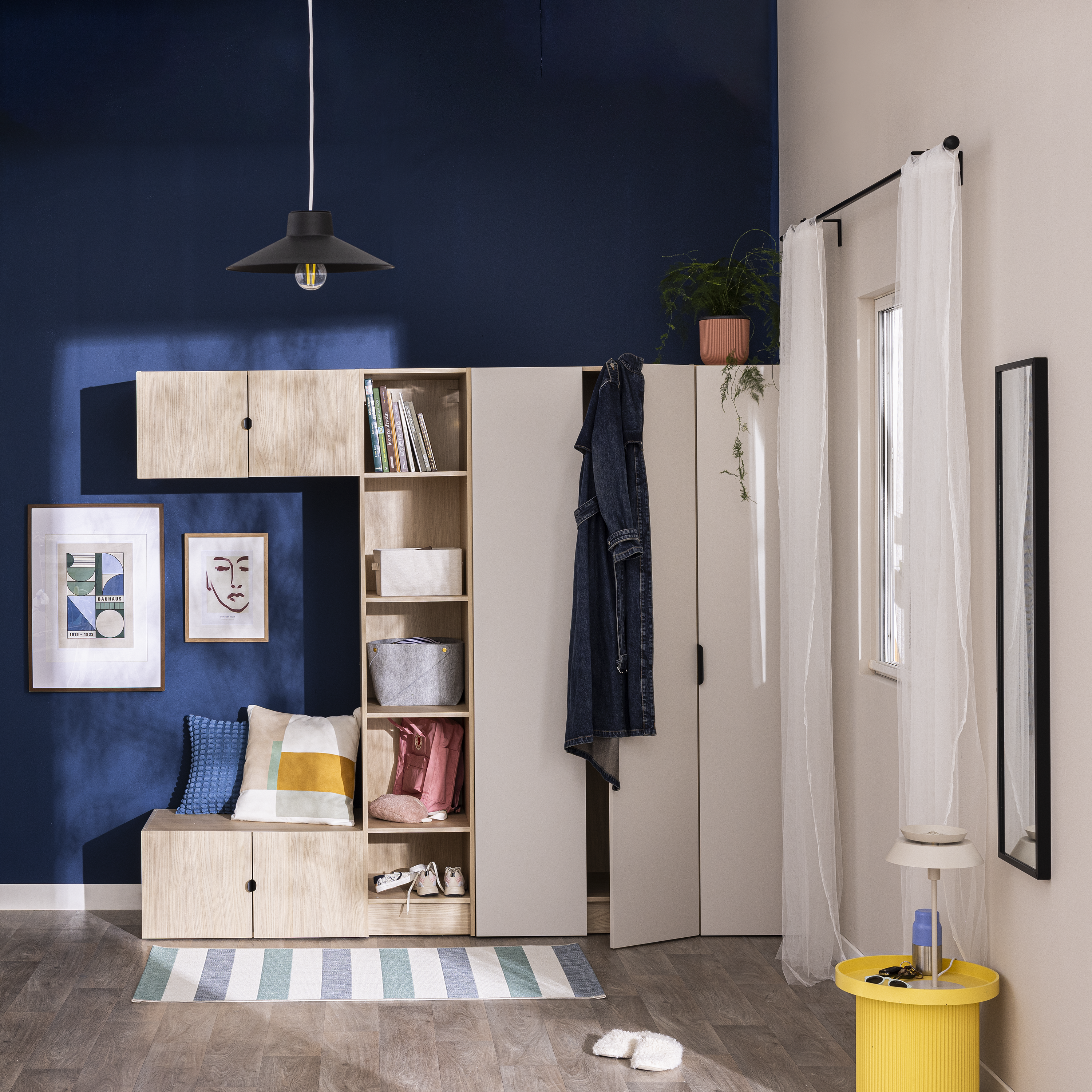 Módulo 38,4x80x54 cm carvalho Spaceo Evo'M - 2