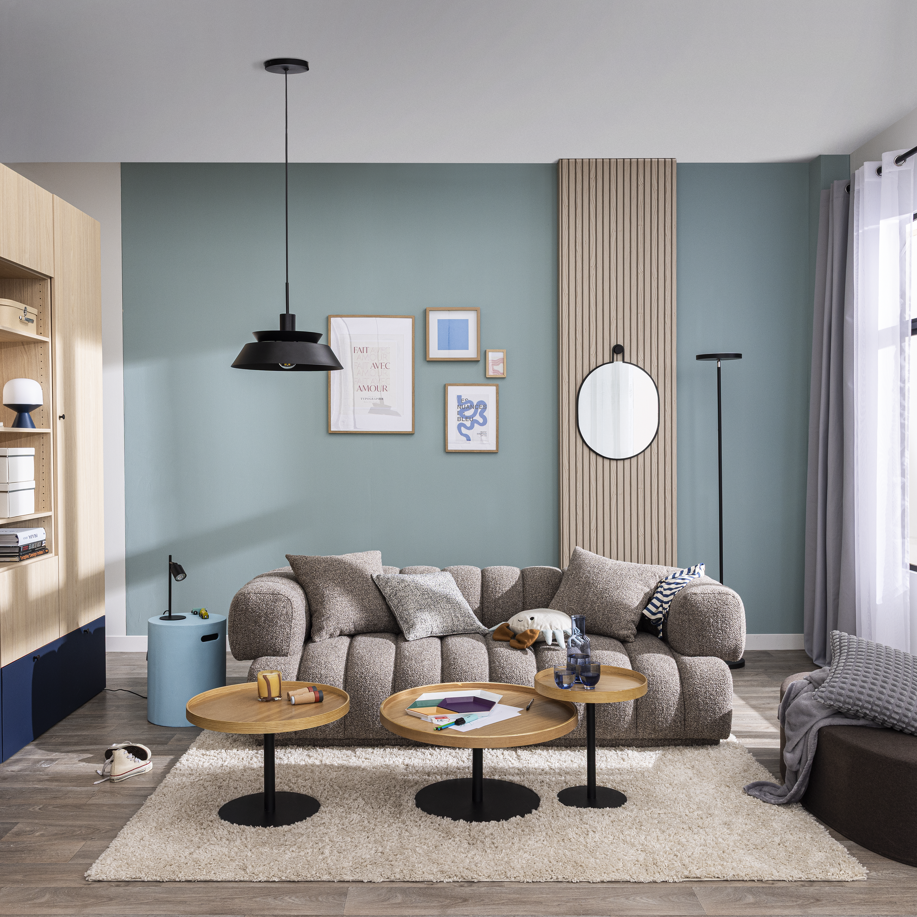 Fronha de almofada Golfy 45x45cm granito Inspire - 11