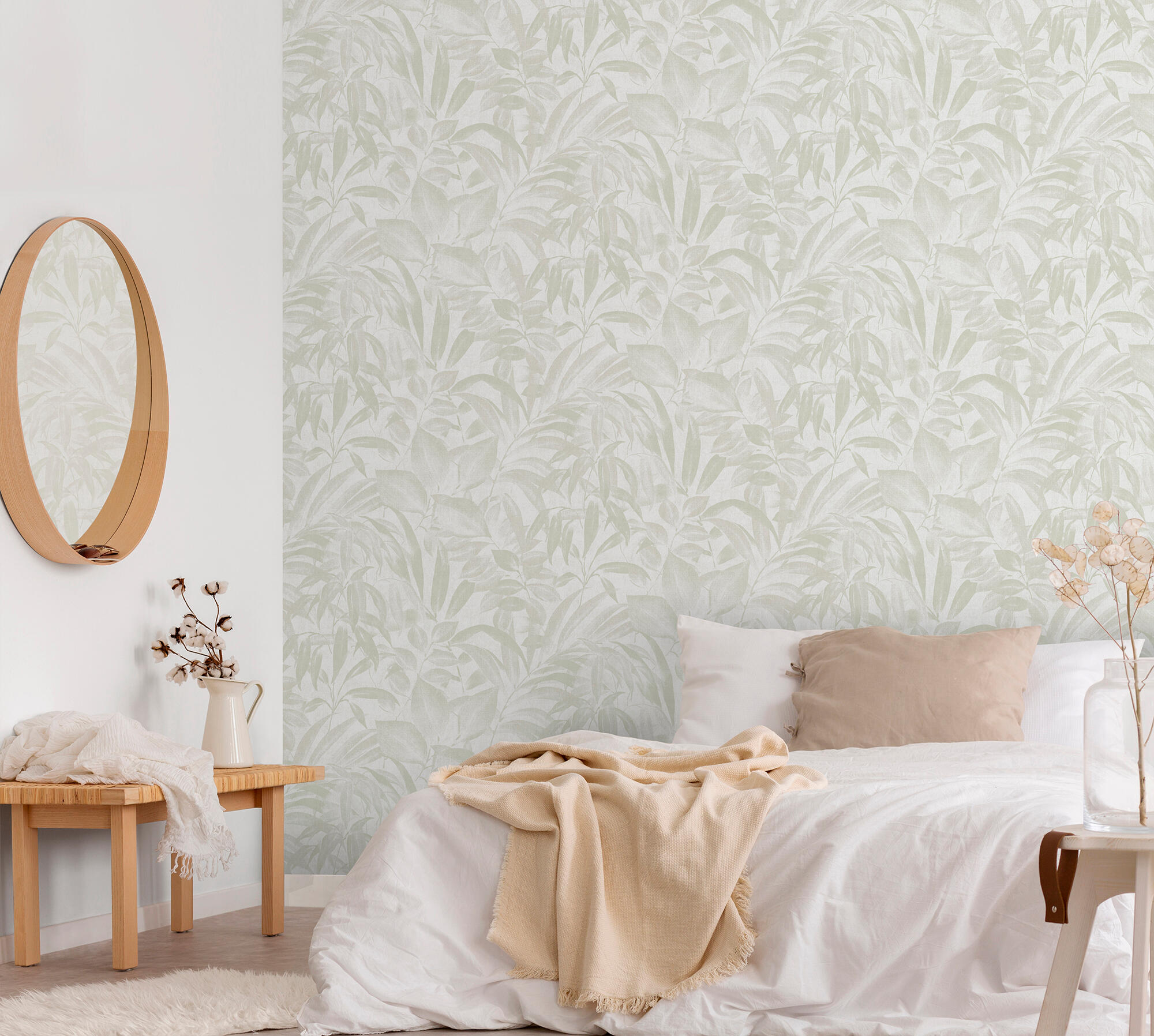 Papel Pintado No Tejido Erismann Prime Time – Floral Gris, 10 M X 0,5 M, Moderno Y Lavable