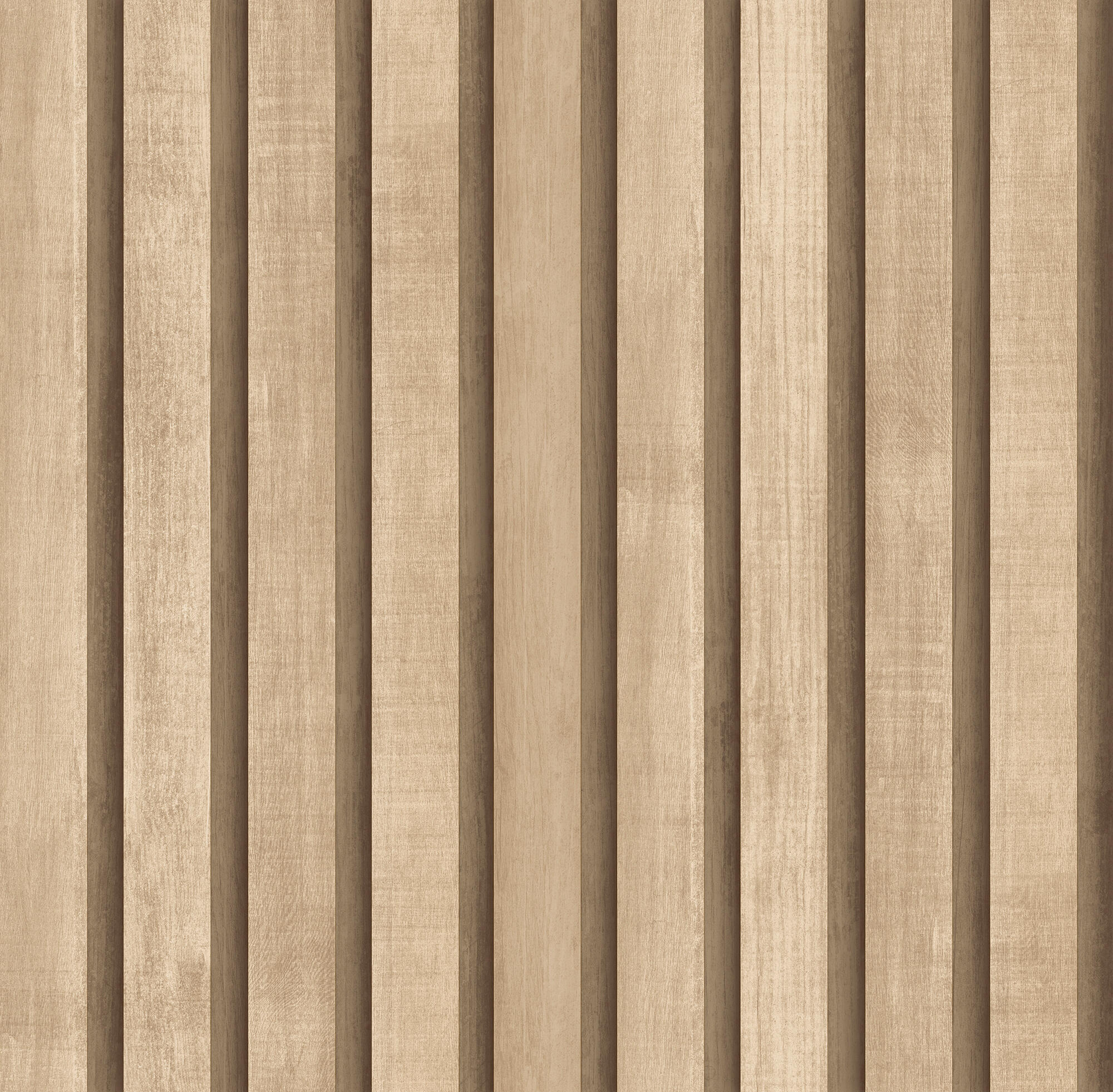 Papel pintado No tejido Imitación Material madera 782-1 Slat ICH. De 53cm x 3m. Limpieza con paño húmedo. Método de pegado: autoadhesivo - 2