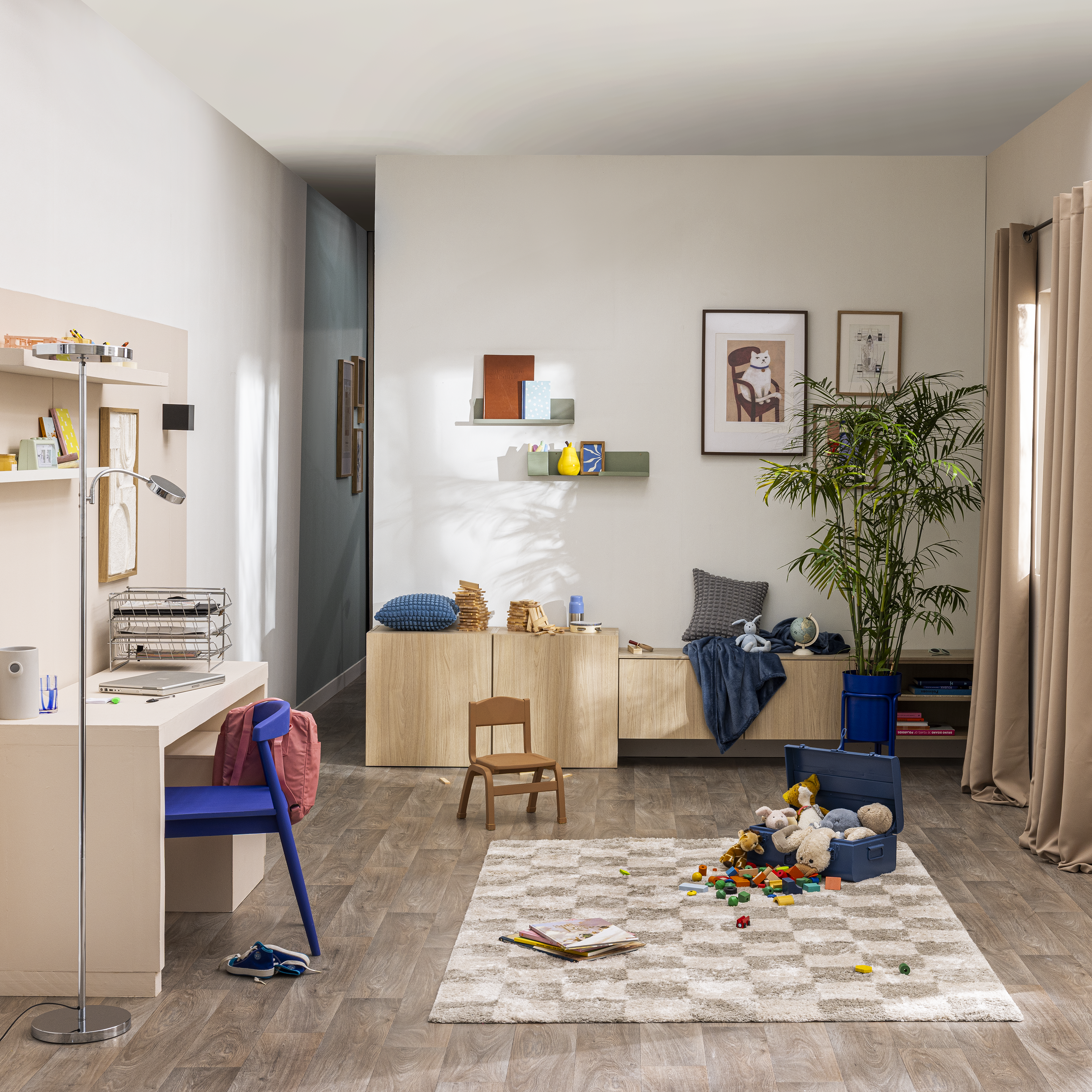 Móvel inferior Spaceo Evo'M 60x38x64cm carvalho - 6