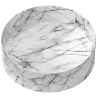 LAVABO SOBREPONER REDONDO 36CM MARMOL - 1