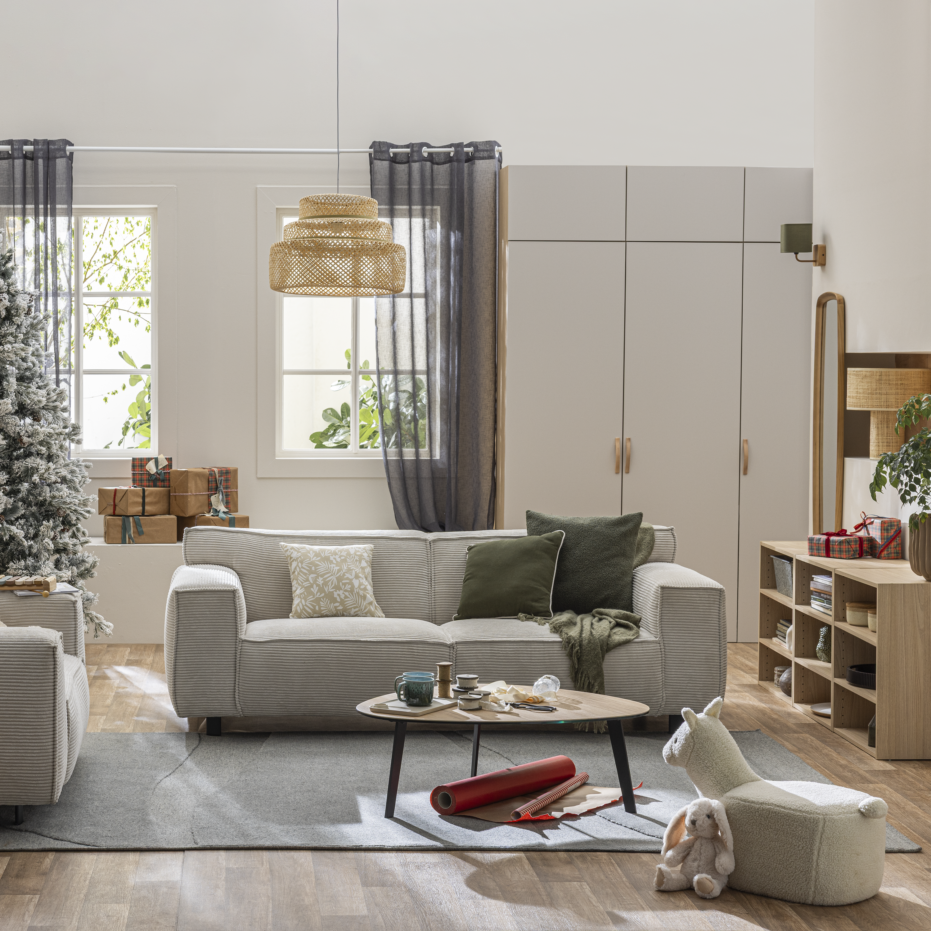 Manta Perfia 130x170cm forest Inspire - 14