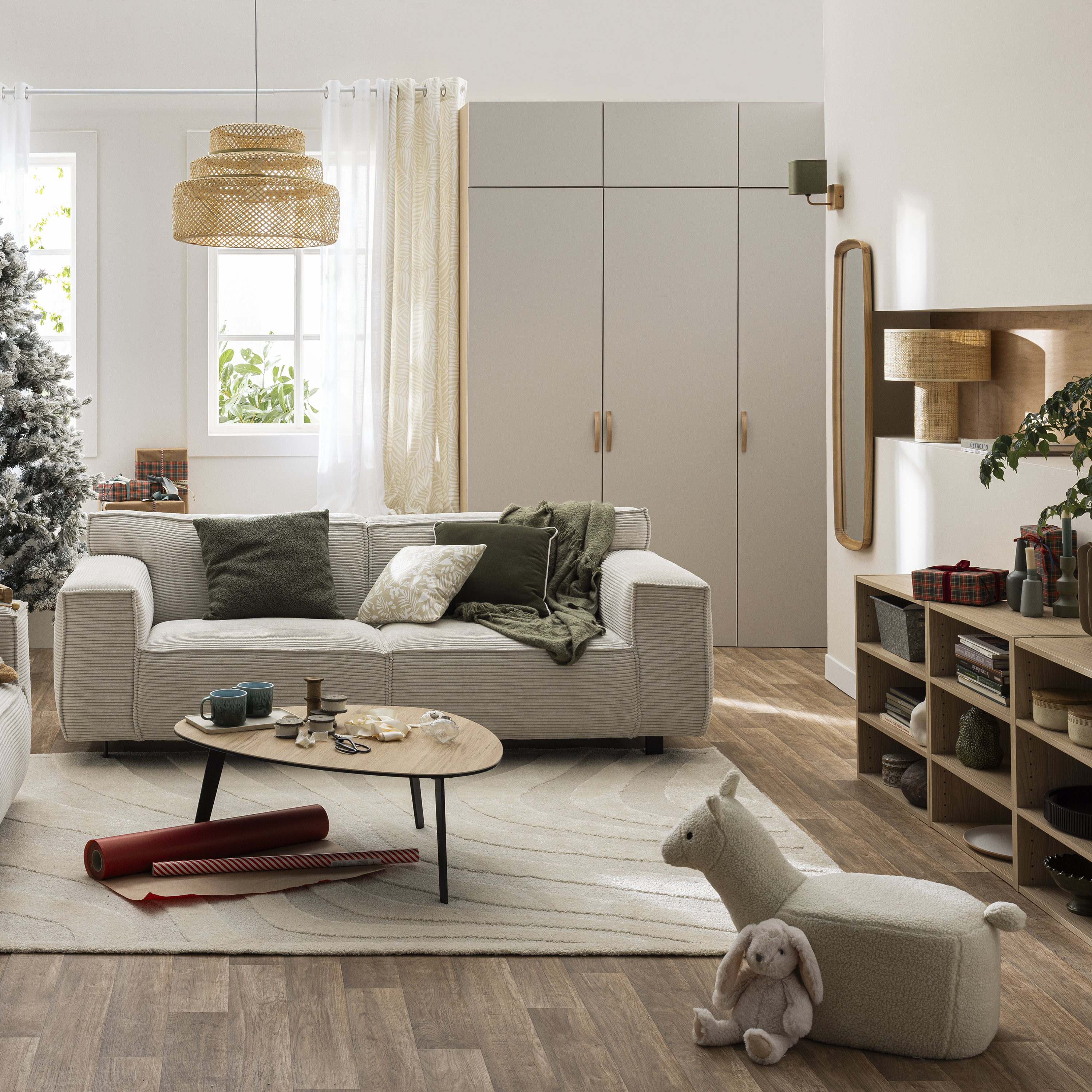 Manta Perfia 130x170cm forest Inspire - 12