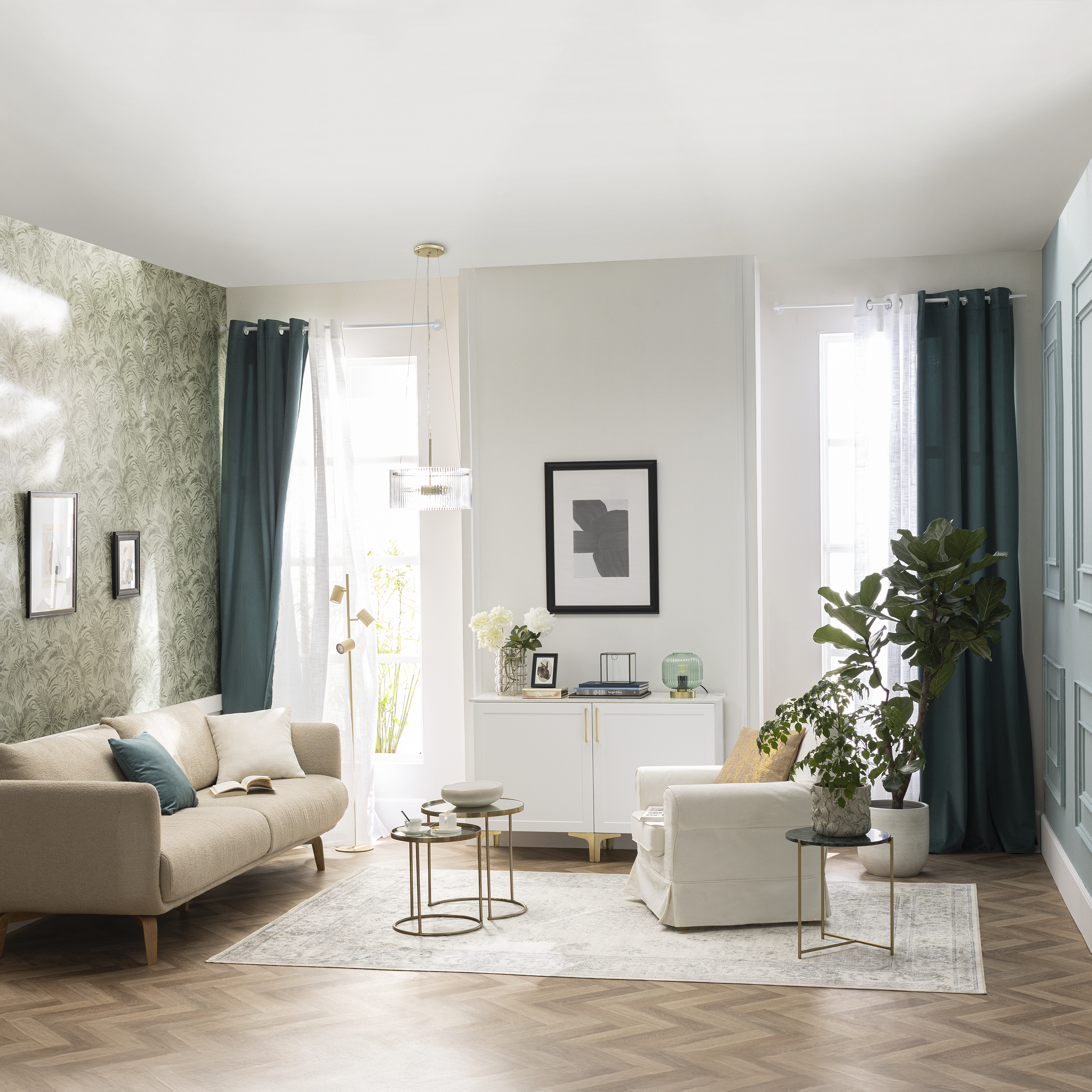 Almofada INSPIRE dario 45x45cm ouro escuro - 6