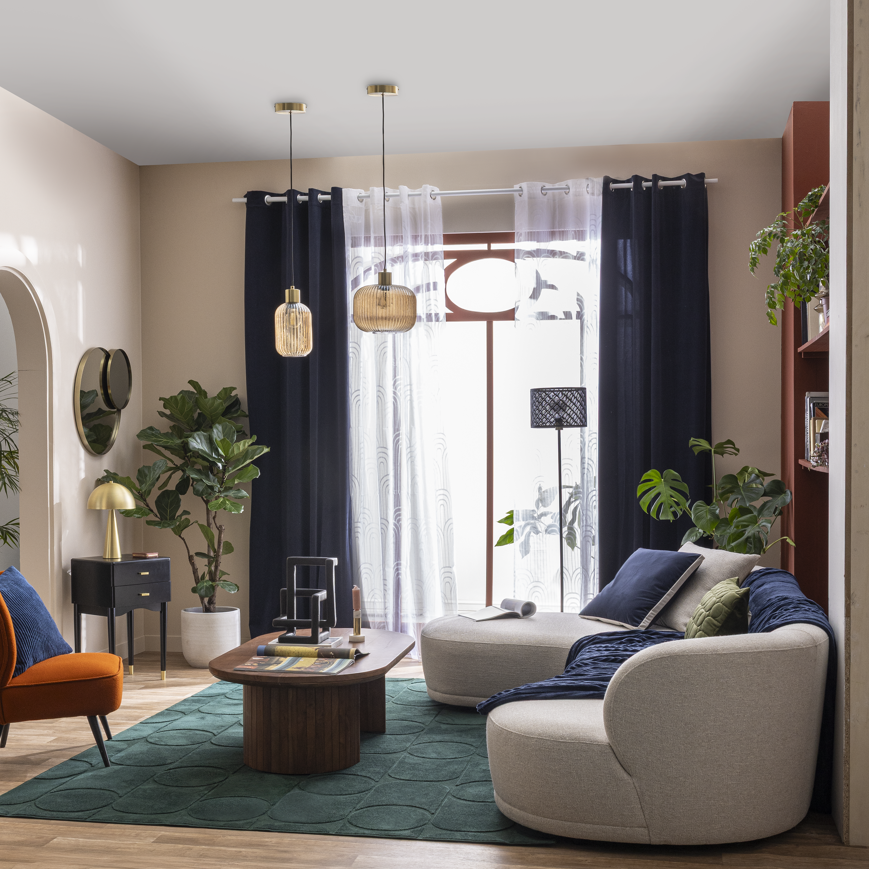 Fronha de almofada Lena 45x45cm nemo Inspire - 3