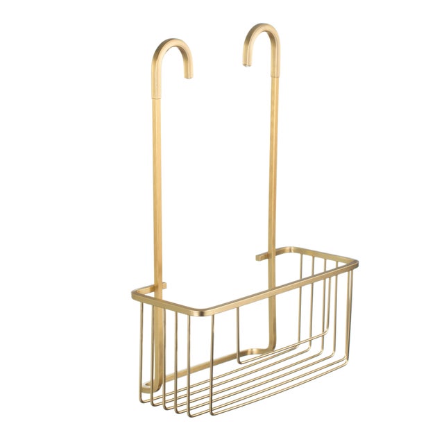 Etagère de douche or pâle à suspendre mitigeur aluminium TATAY