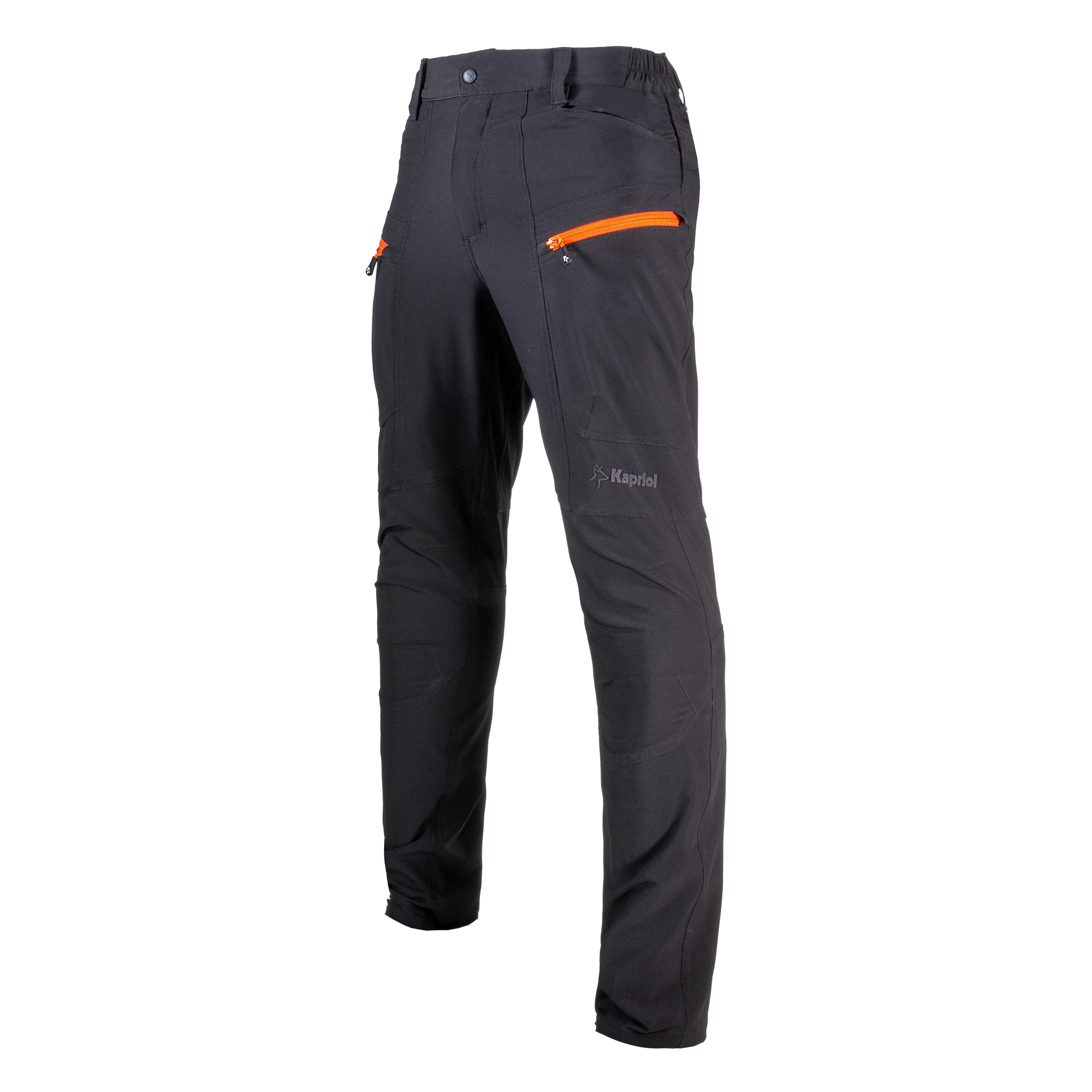 PANTALON DE TRABAJO MULTIBOLSILLOS ELASTICO NEGRO TALLA S KAPRIOL TECH EASY - 2