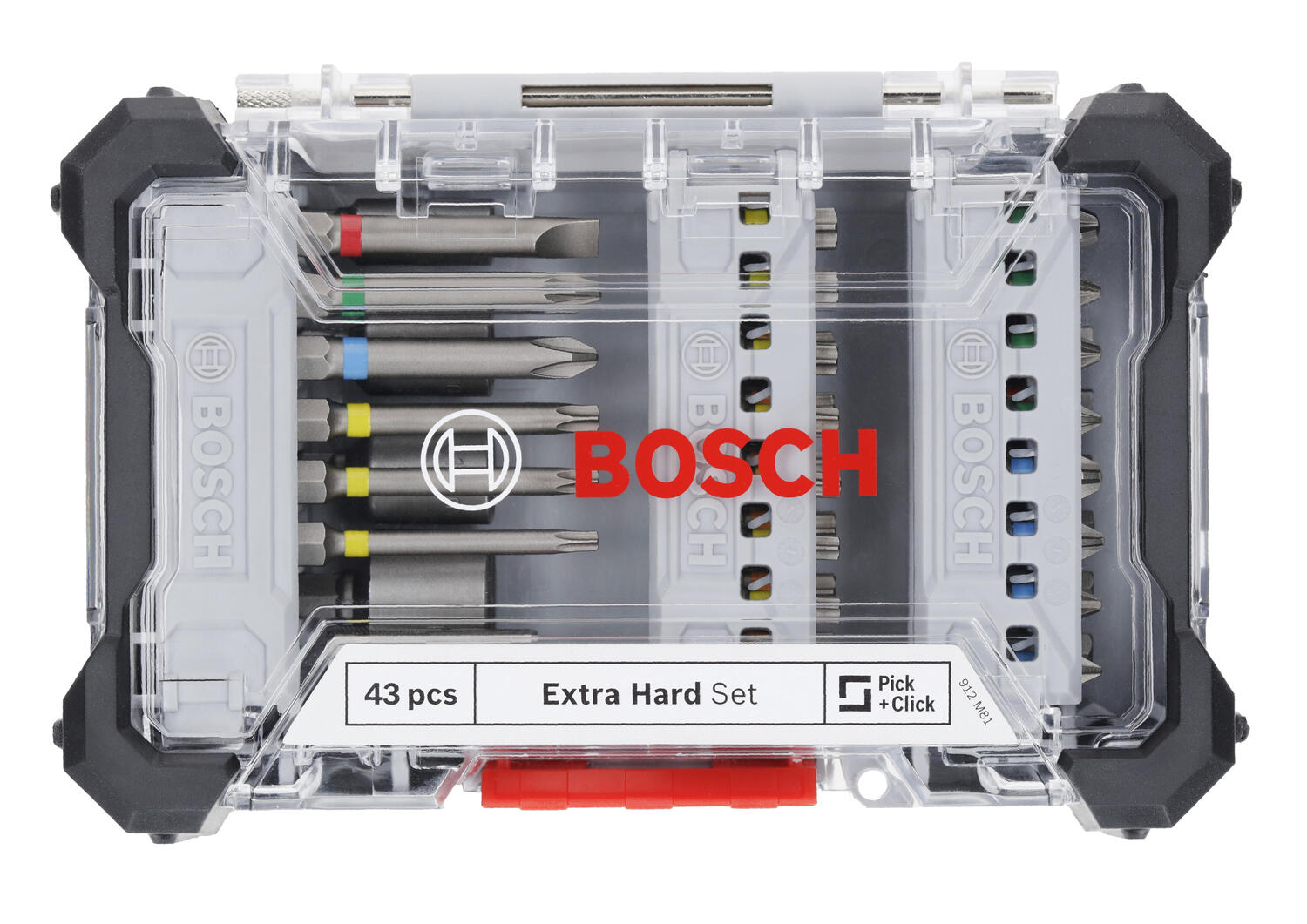 Coffret d'embouts de vissage et douilles, 43 pièces BOSCH Extra Hard - 2
