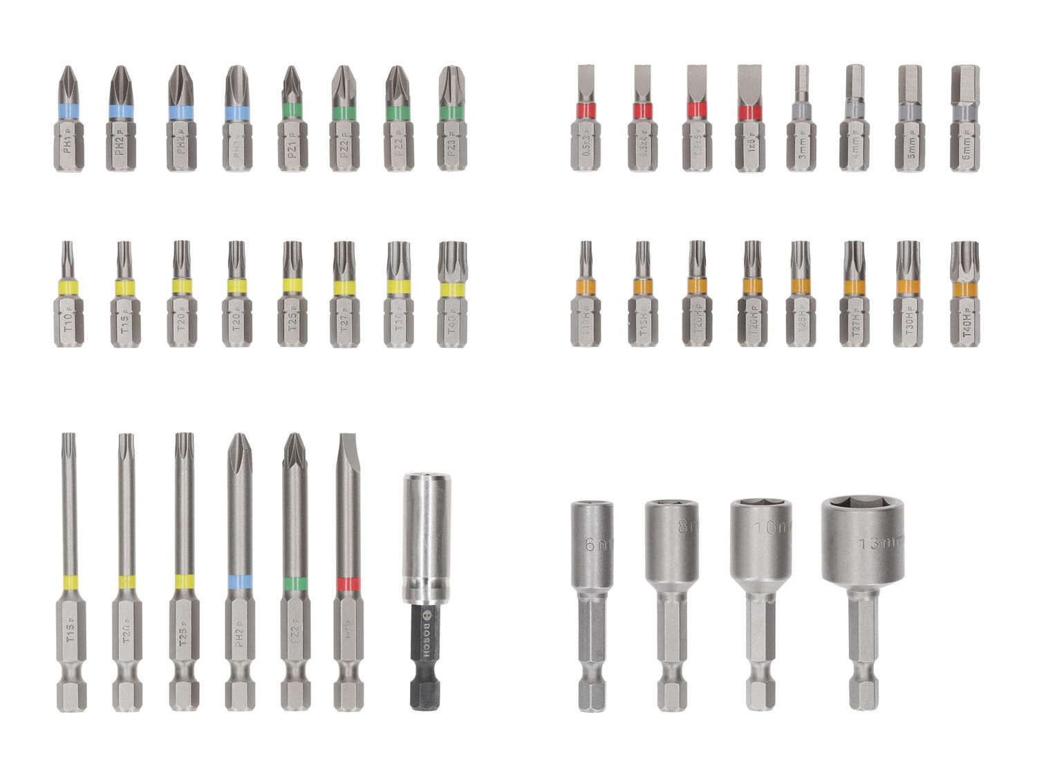 Coffret d'embouts de vissage et douilles, 43 pièces BOSCH Extra Hard - 4