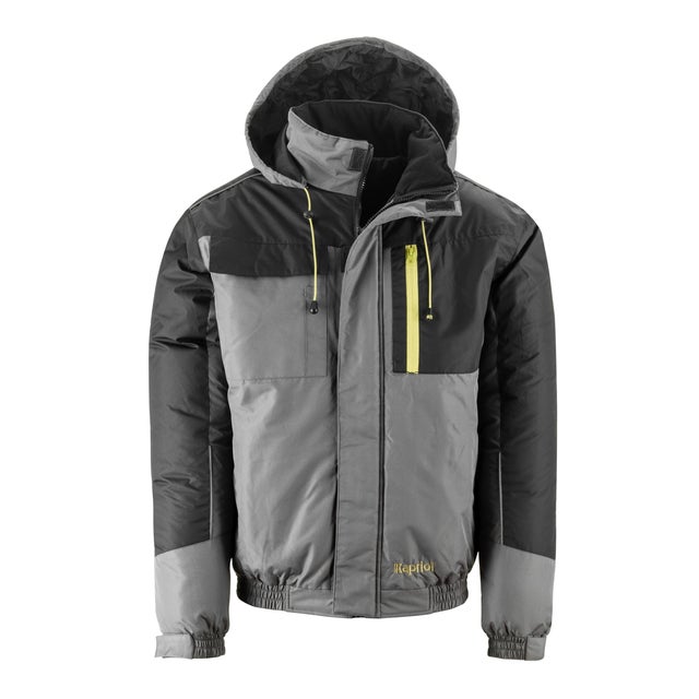 CHAQUETA ACOLCHADA GRIS TALLA M KAPRIOL SMART