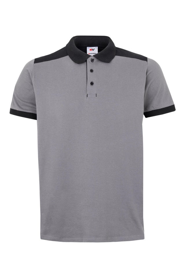 POLO GRIS MANGA CORTA ALGODÓN TALLA S VELILLA 105519S