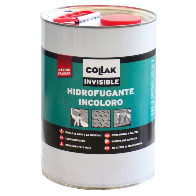 HIDROFUGANTE FACHADAS COLLAK 5L INCOLORO