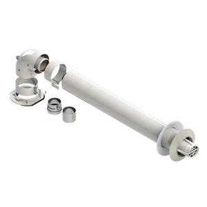 Kit Coassiale Per Scarico Fumi Caldaia Ferroli - Tubo Ø60/1000 Mm Con Accessori - Foto 5