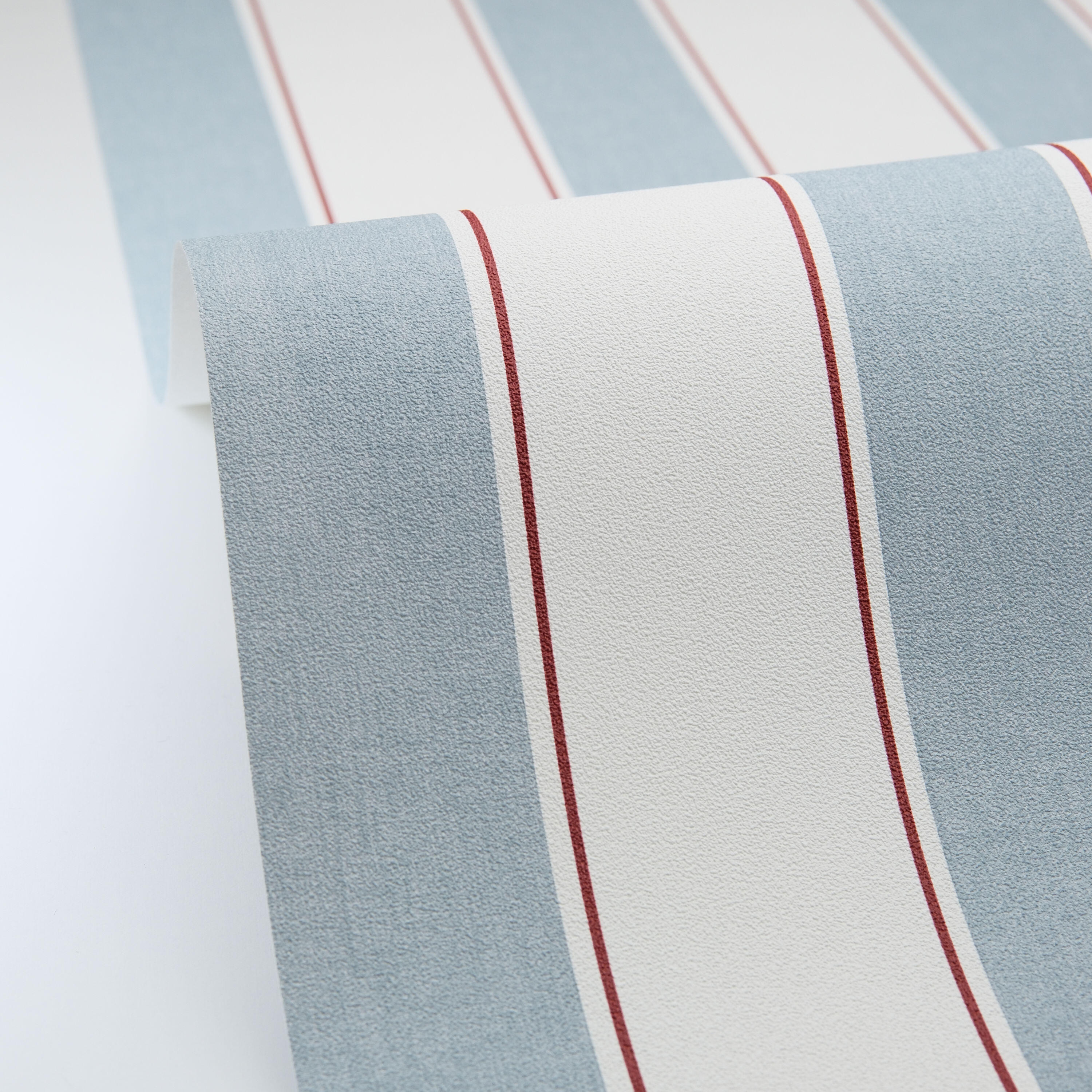 Papier peint intissé Line UP Classic Lines Bleu Denim - 6