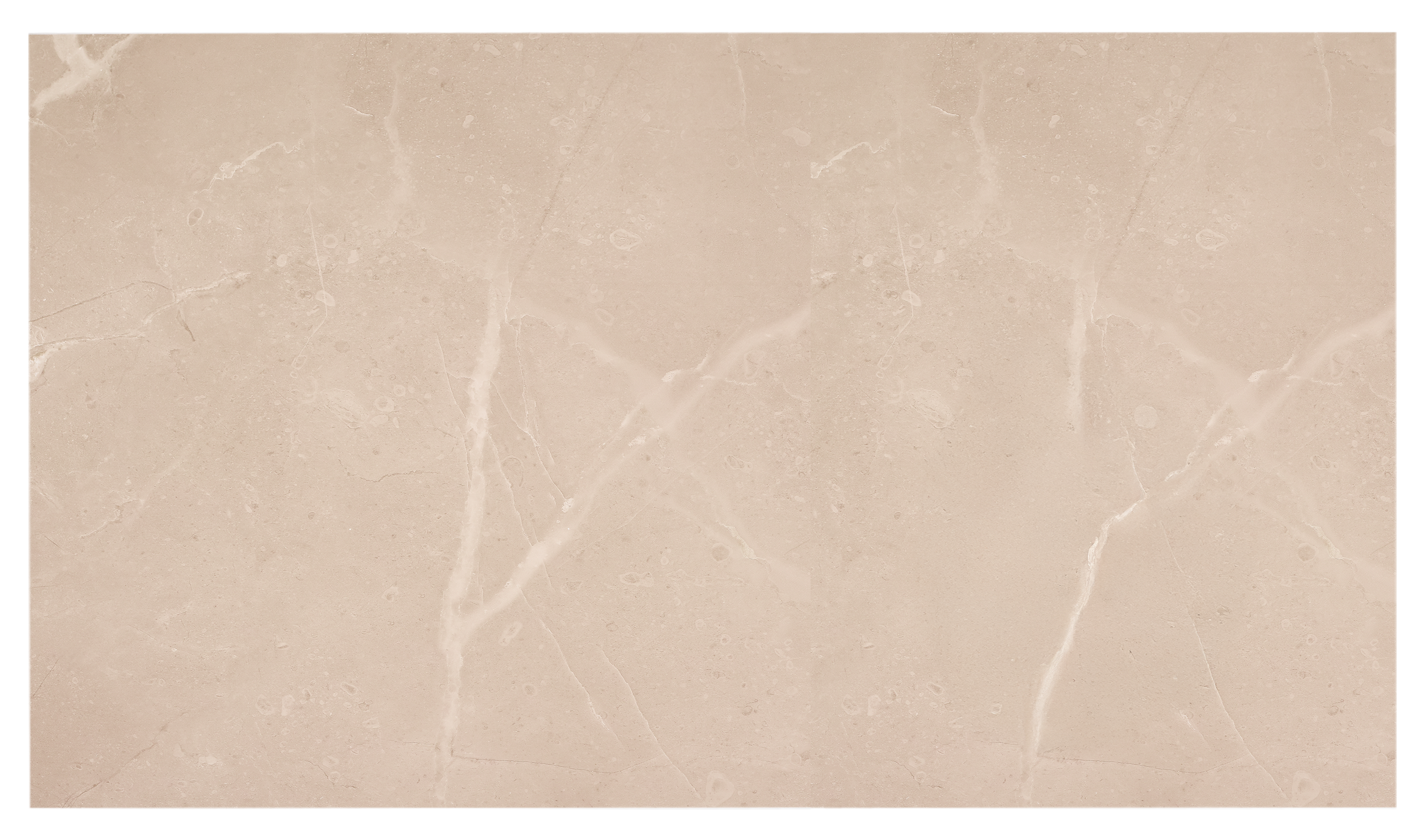 Revestimiento de pared decorativo efecto mármol de PVC Artens Renow beige brillo de 70x40cm - 4