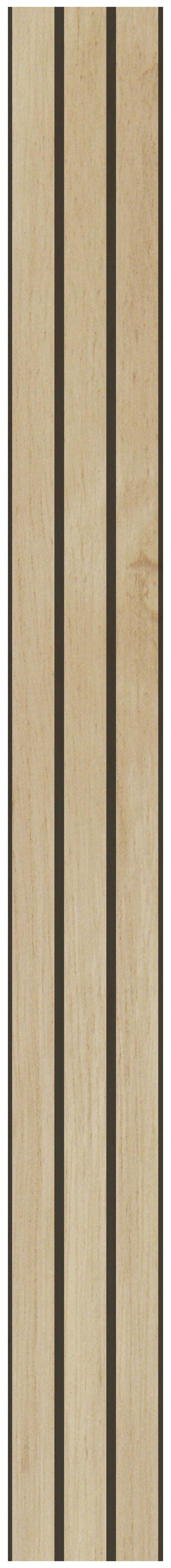 Revestimiento de pared decorativo efecto 3D de poliestireno de palilleria Wall pan Nordik roble de 120x12 cm - 5